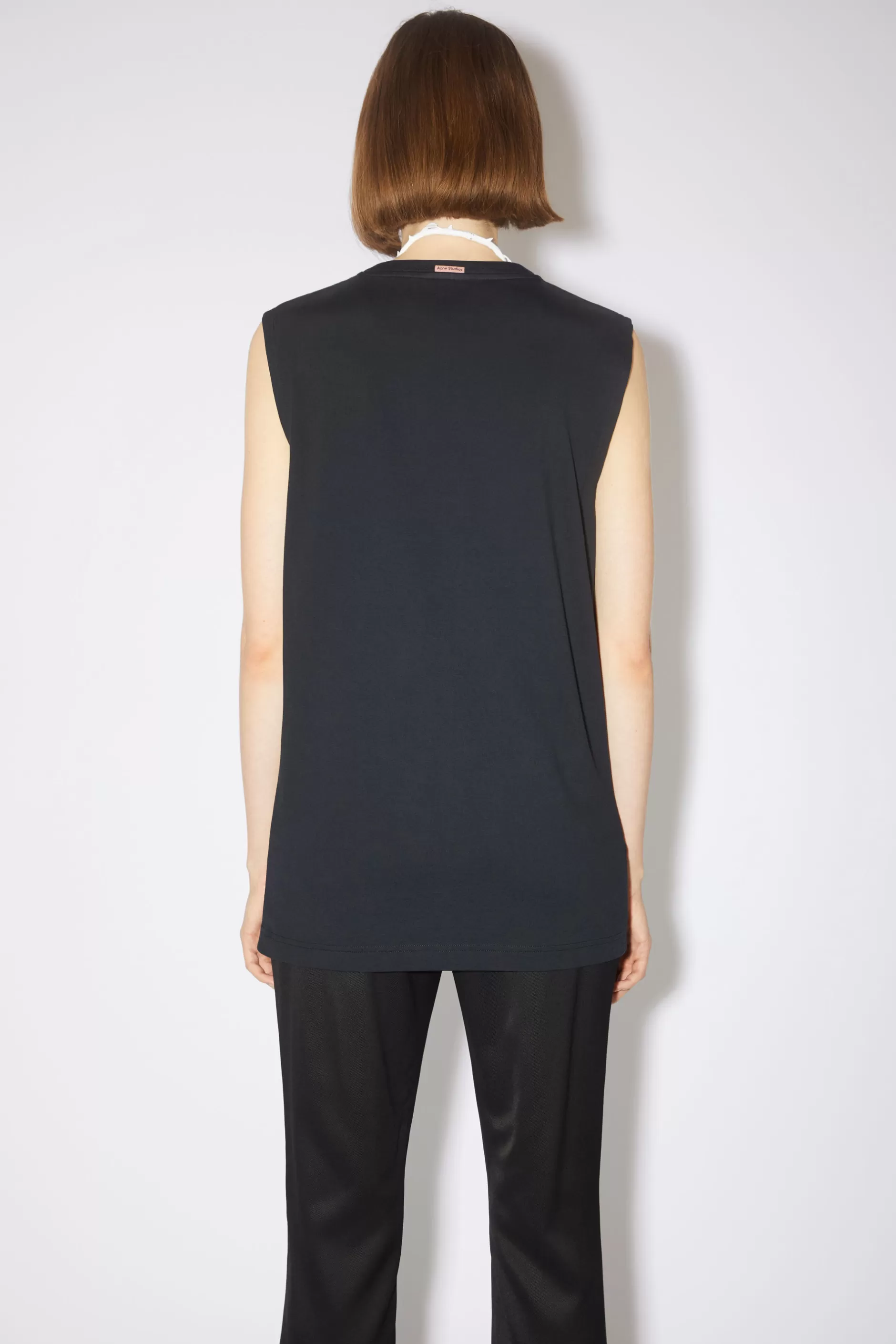 Acne Studios Armelloses T-Shirt Schwarz Shop