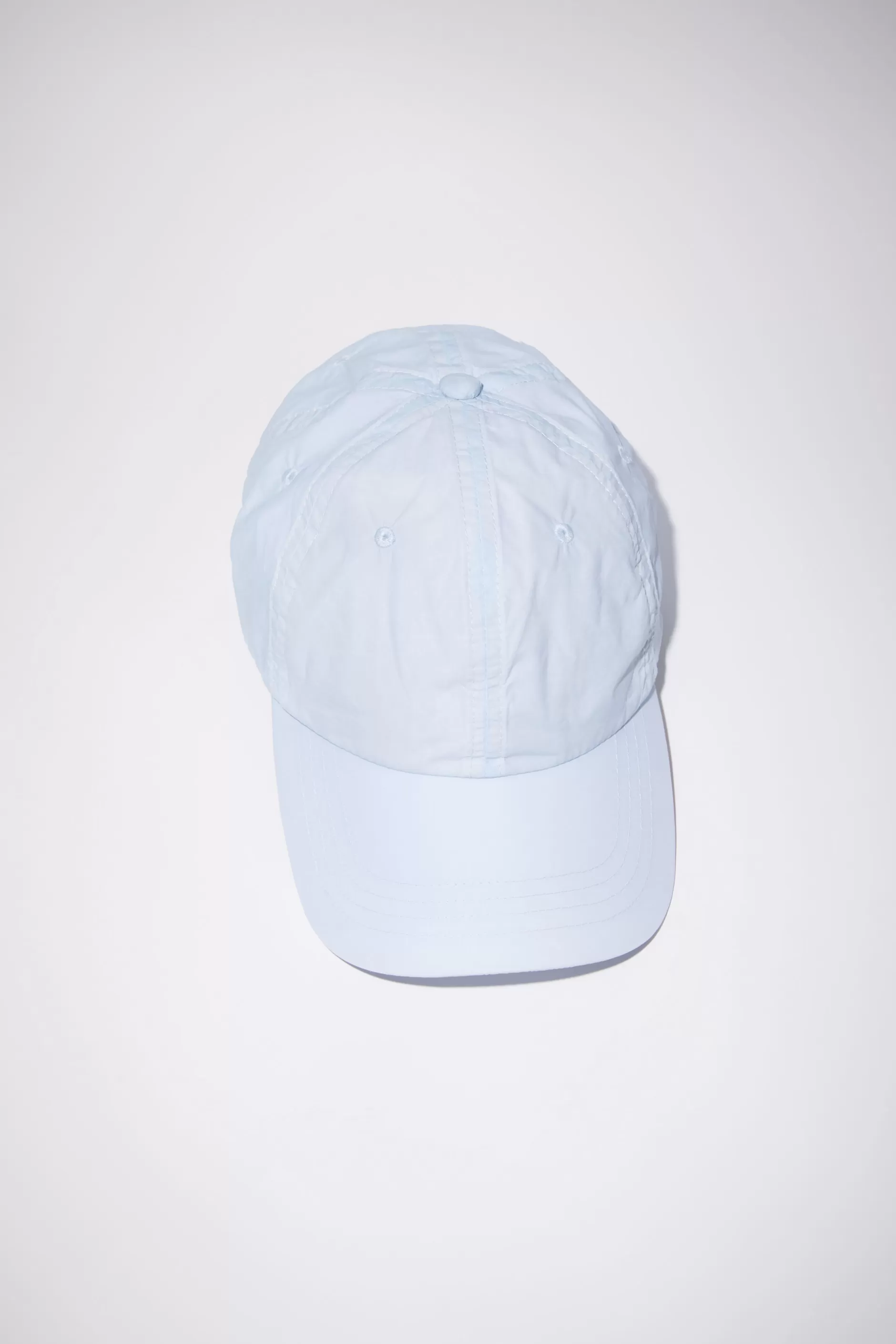 Acne Studios Baseballkappe Aus Nylon Staubblau Online