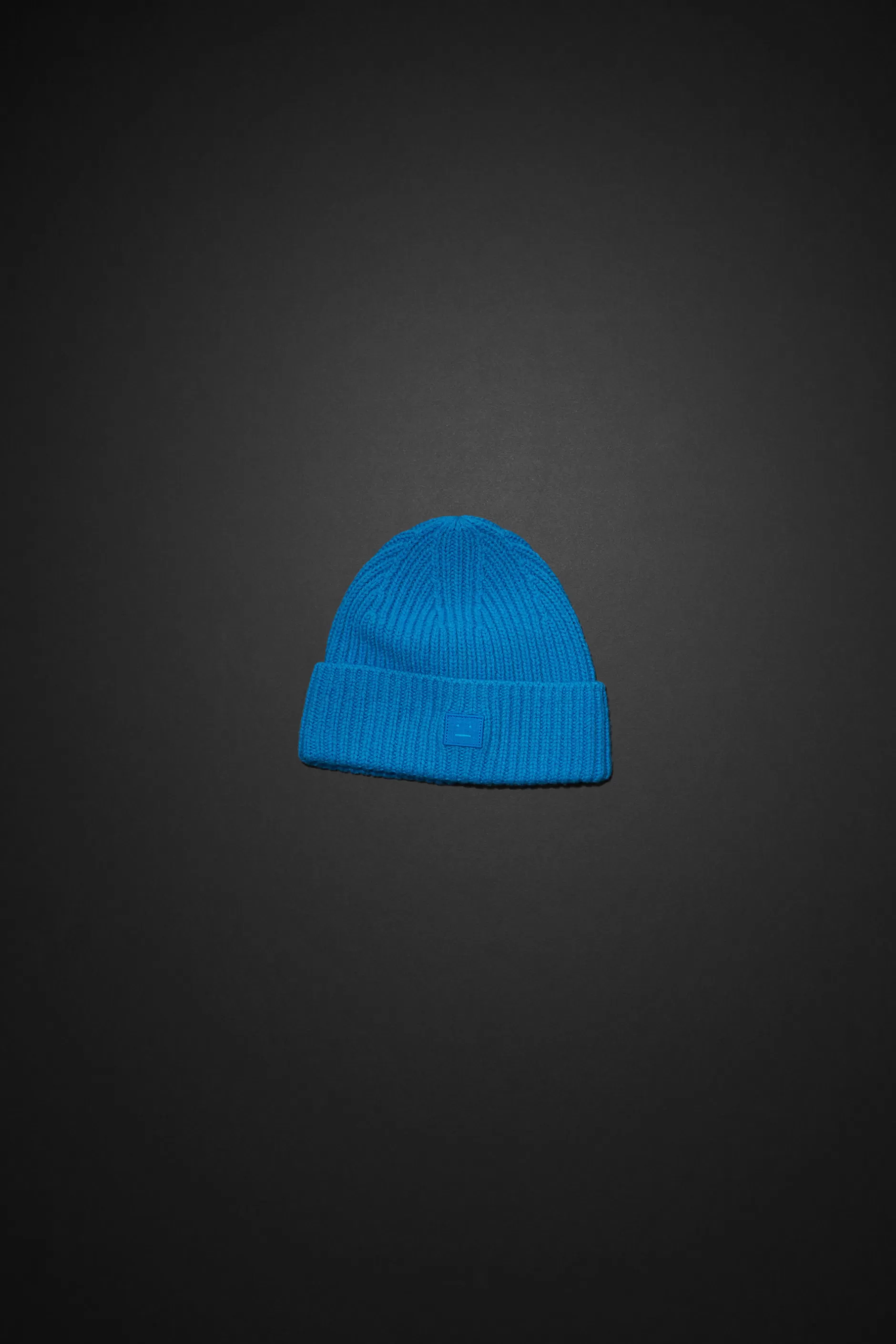 Acne Studios Beanie Aus Rippstrick Saphirblau Online