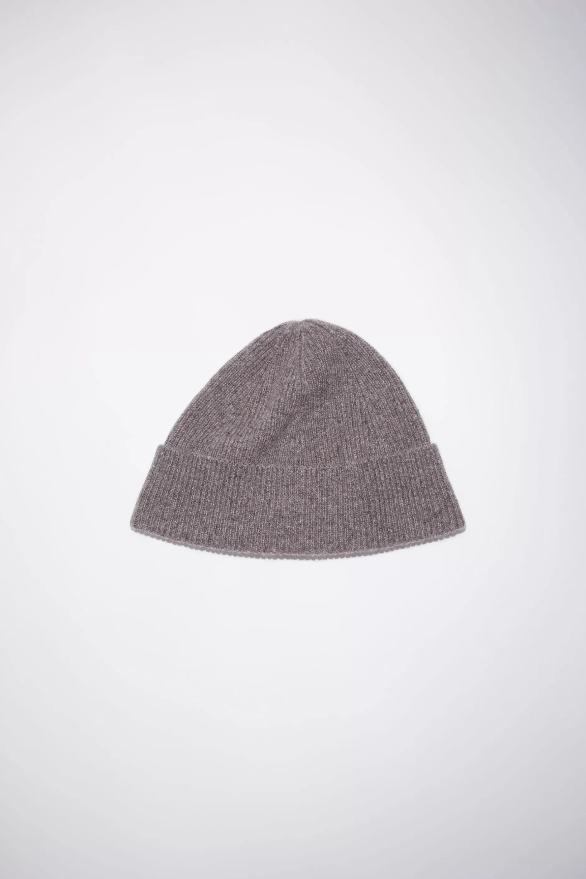 Acne Studios Beanie Aus Woll-Kaschmir-Mix Fuchsgrau Flash Sale