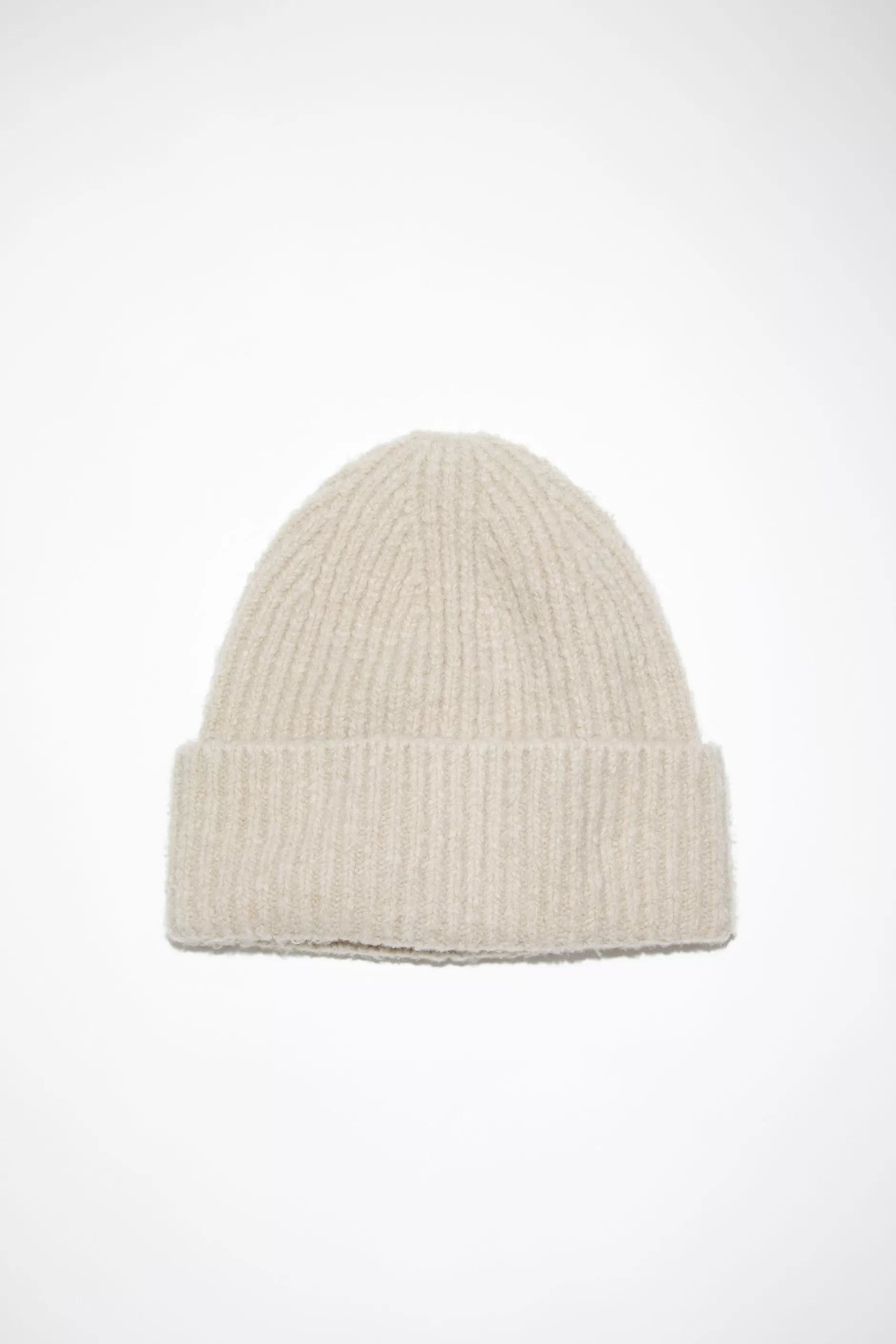 Acne Studios Beanie Aus Woll-Mix Lehm-Beige Flash Sale