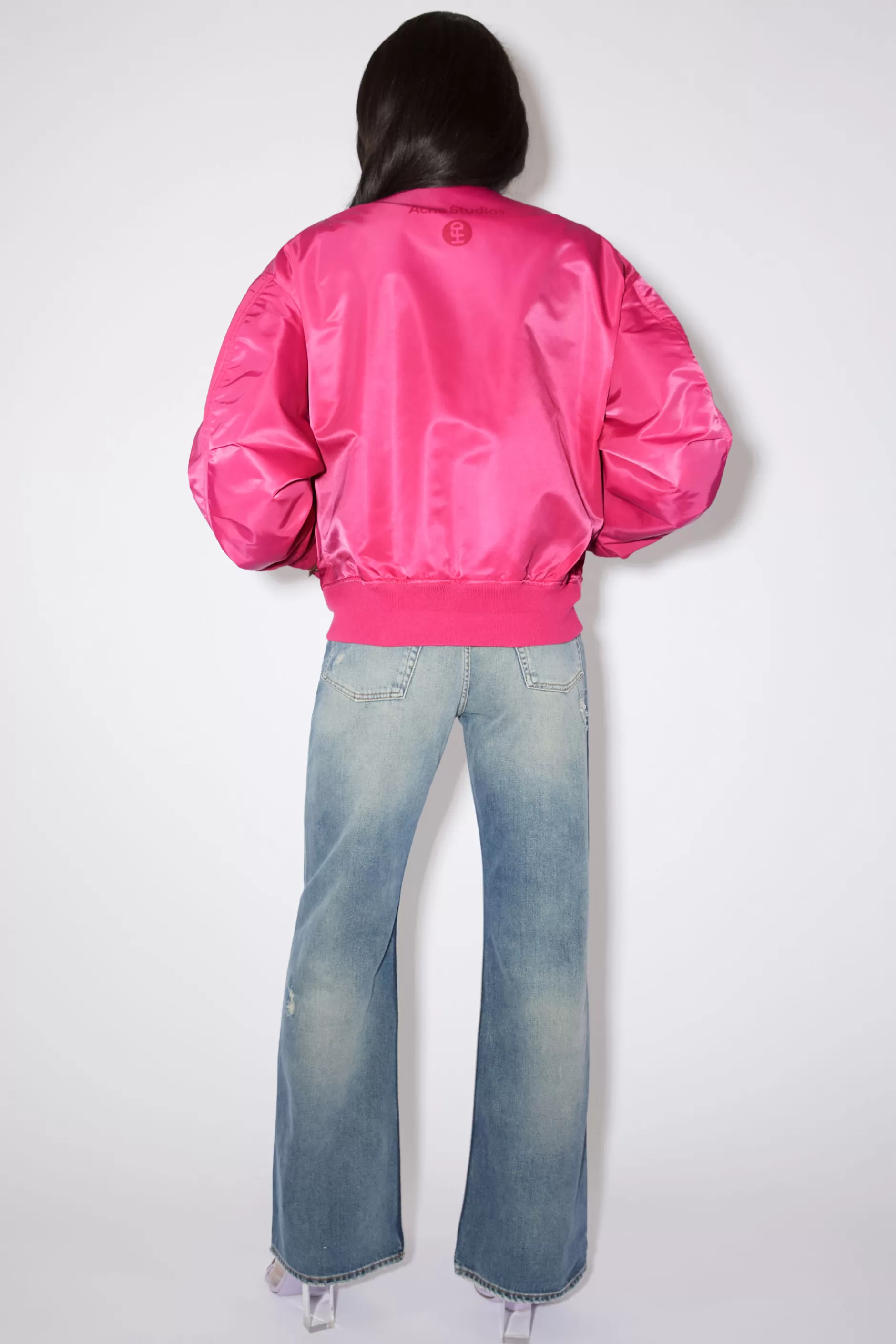 Acne Studios Bomberjacke Magenta Flash Sale