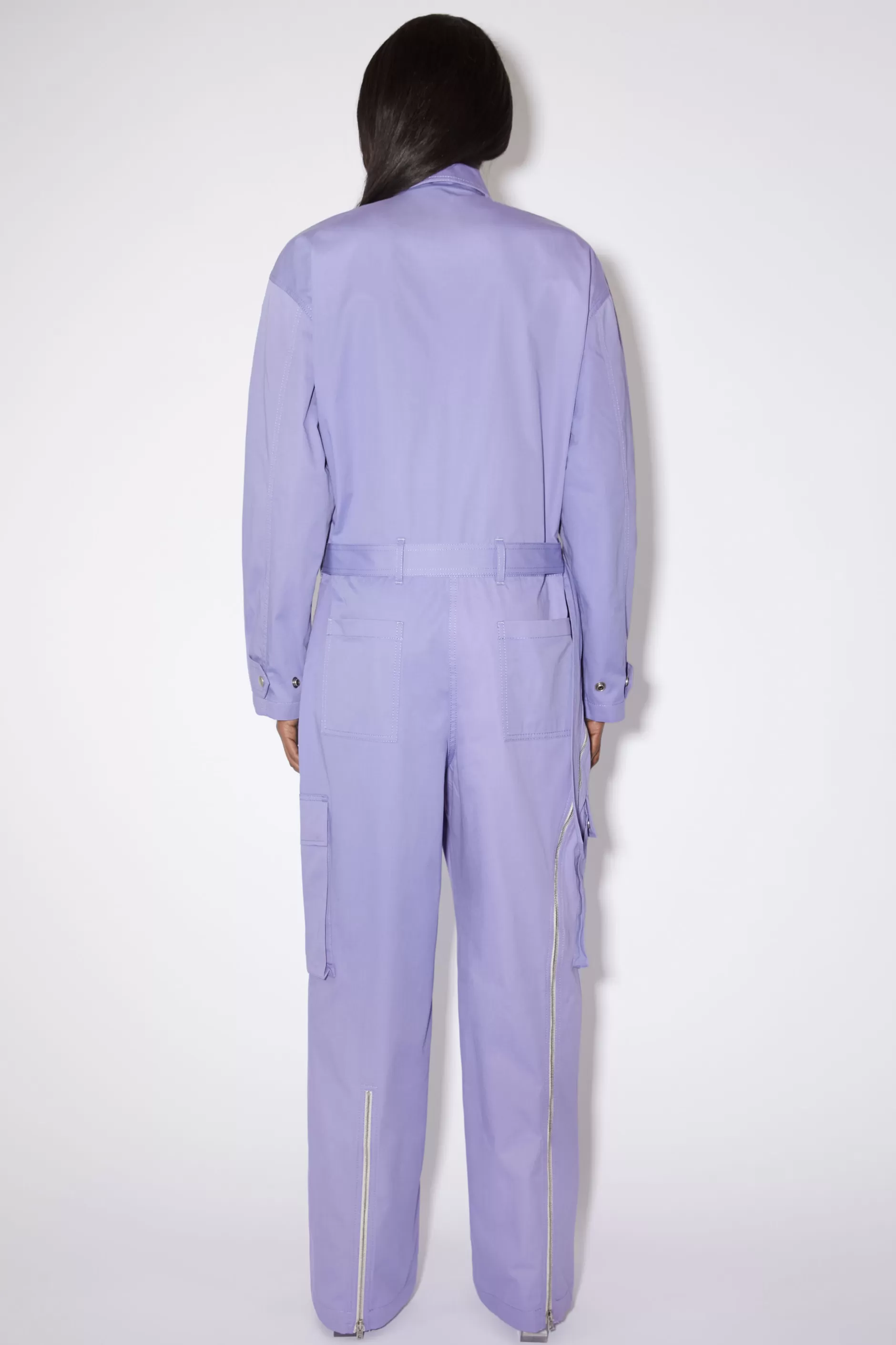 Acne Studios Cargo-Jumpsuit Hellviolett Cheap