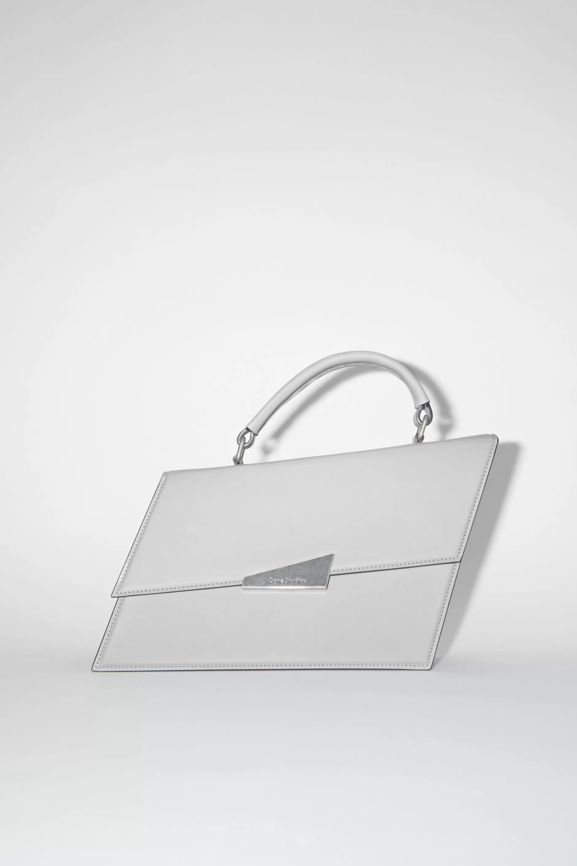 Acne Studios Deformierte Handtasche Hellgrau Flash Sale