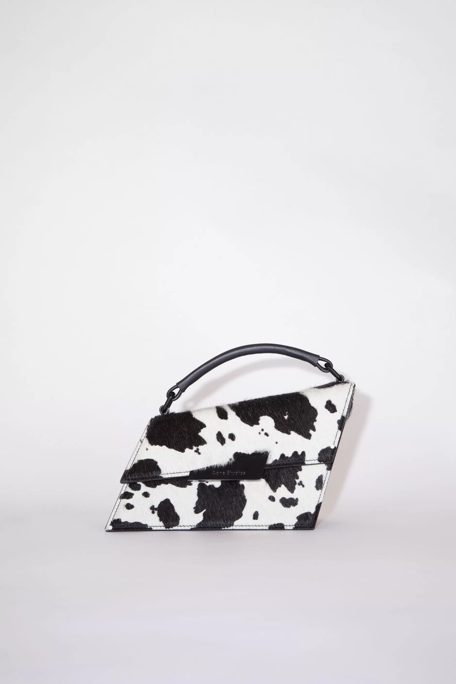 Acne Studios Deformierte Mini-Tasche Weis/Schwarz Sale