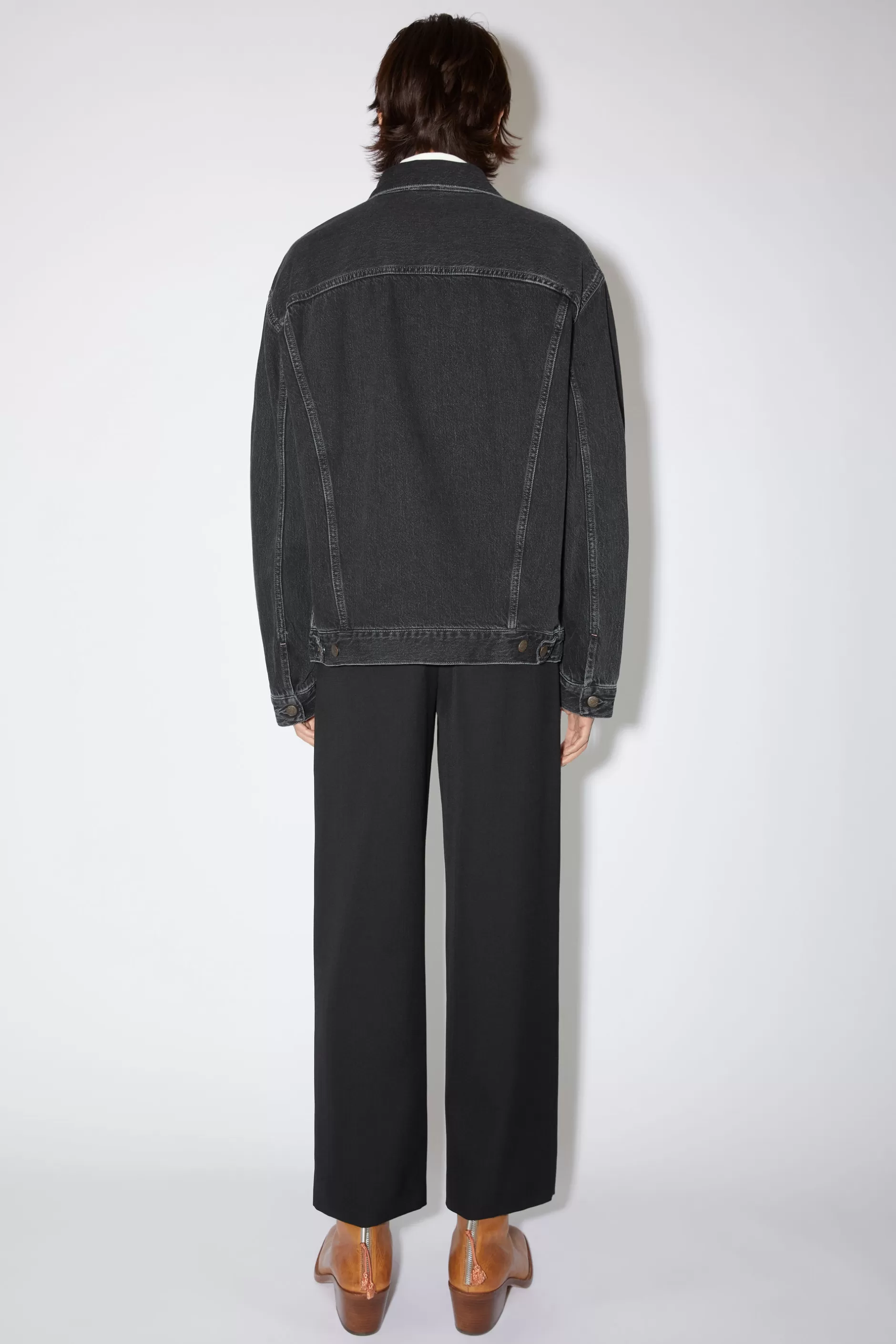 Acne Studios Denimjacke Schwarz Shop