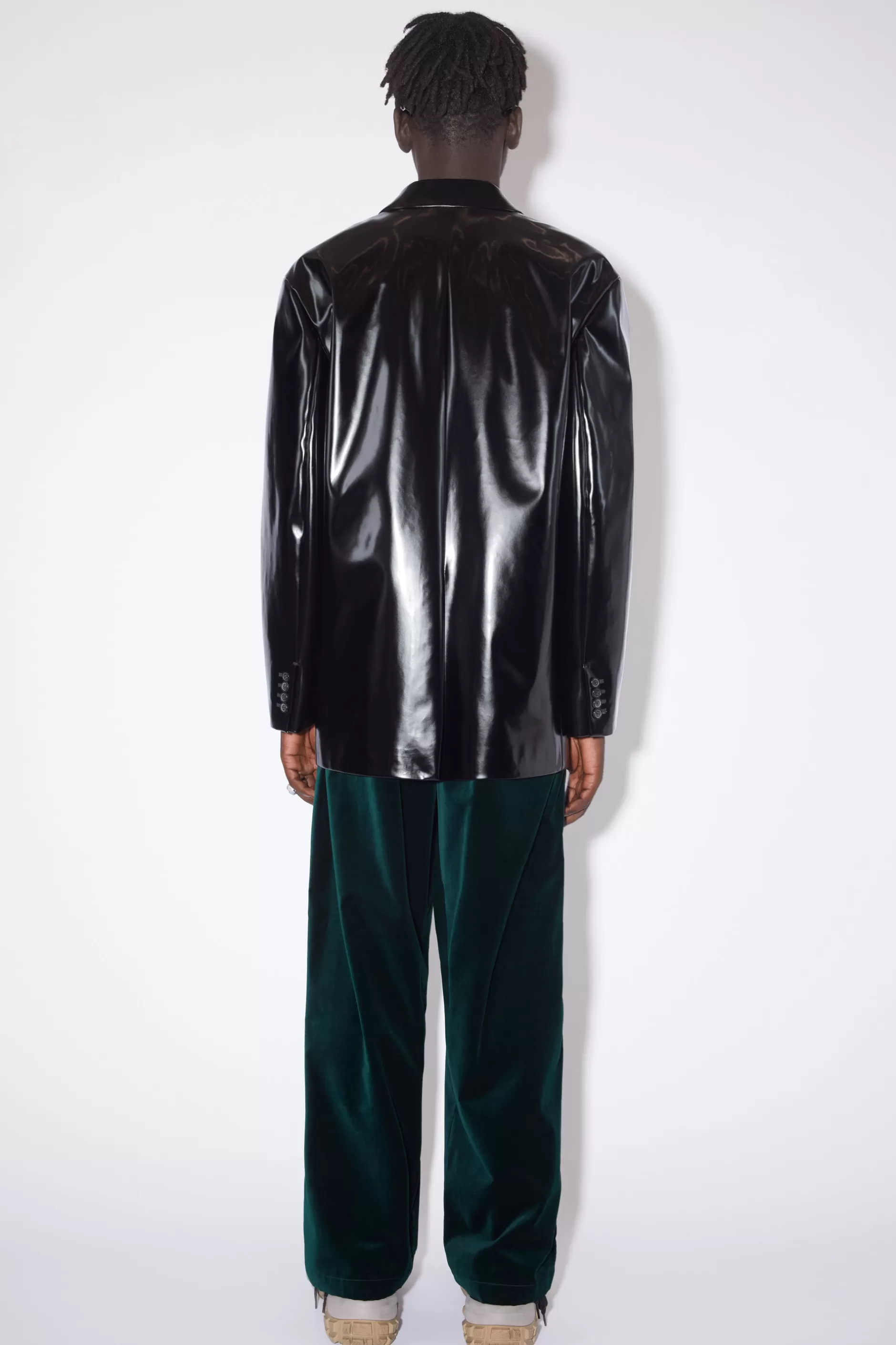 Acne Studios Einreihige Anzugjacke Schwarz Fashion