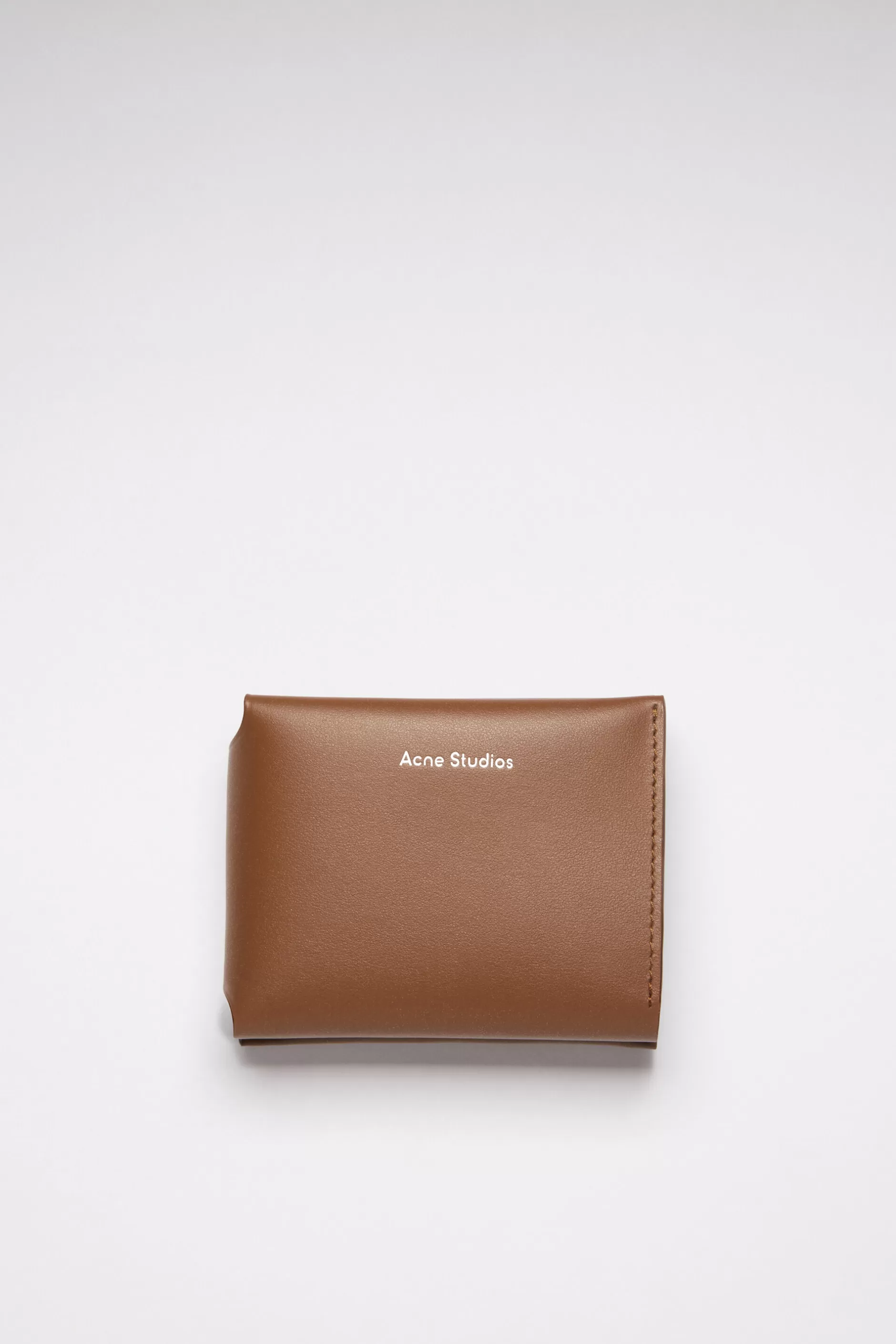 Acne Studios Faltbares Kartenetui Camelbraun Cheap