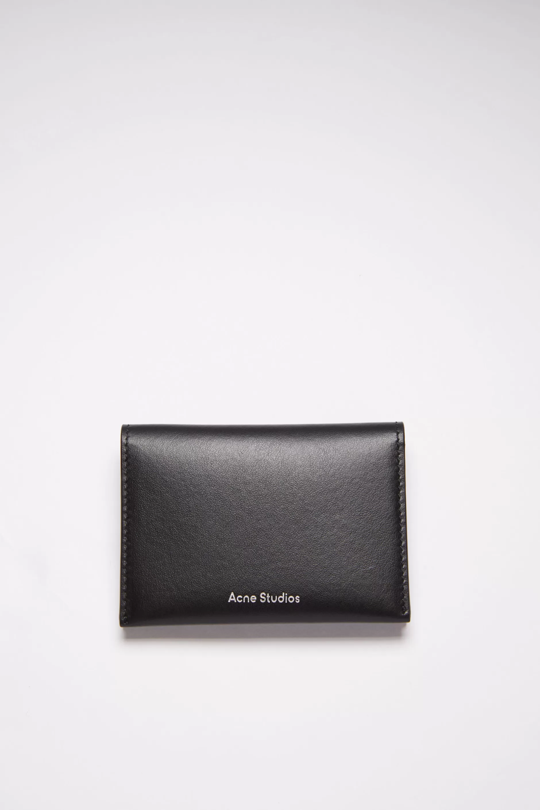 Acne Studios Gefaltetes Kartenetui Schwarz Cheap