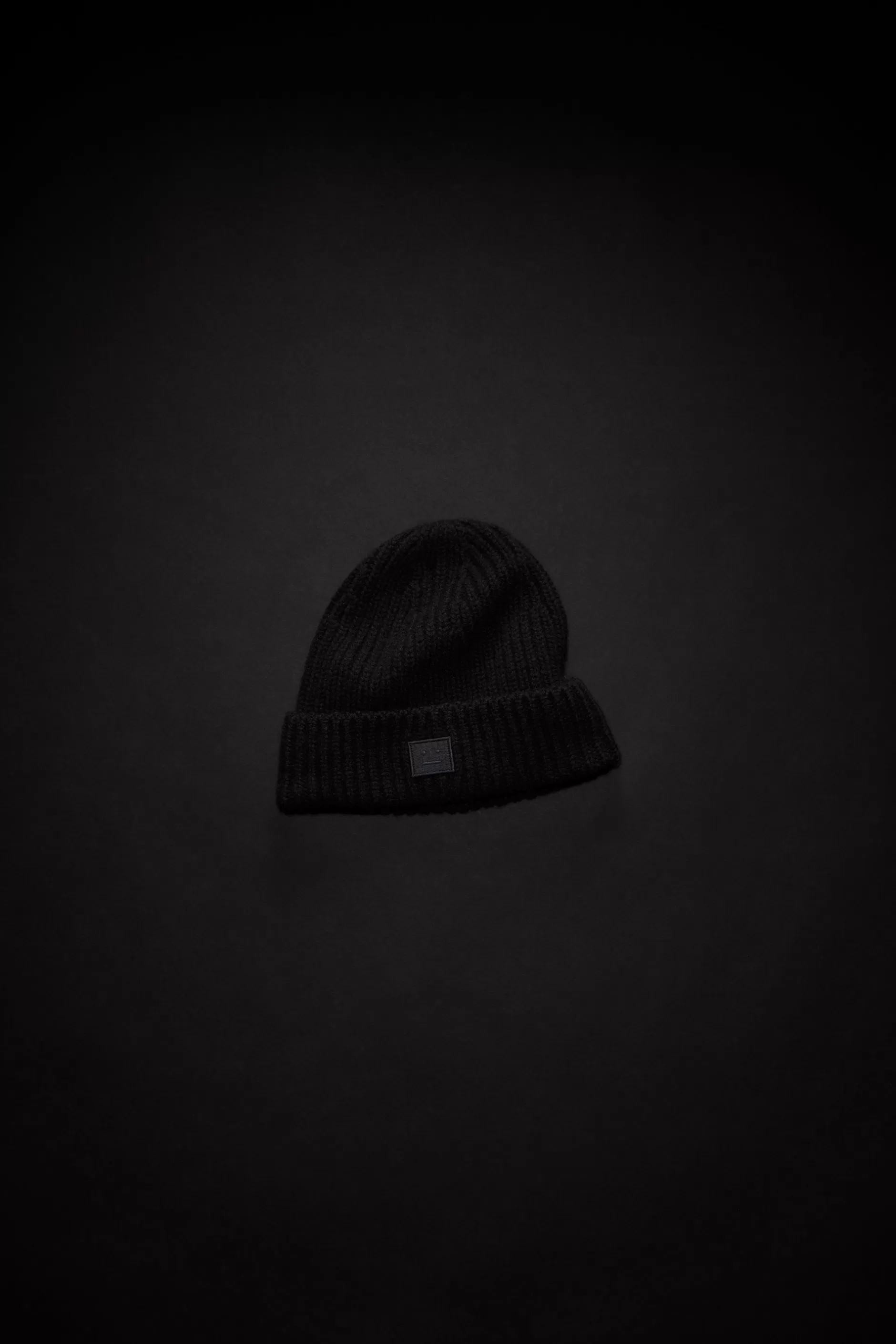 Acne Studios Gestrickte Beanie-Mutze Aus Wolle Schwarz Cheap