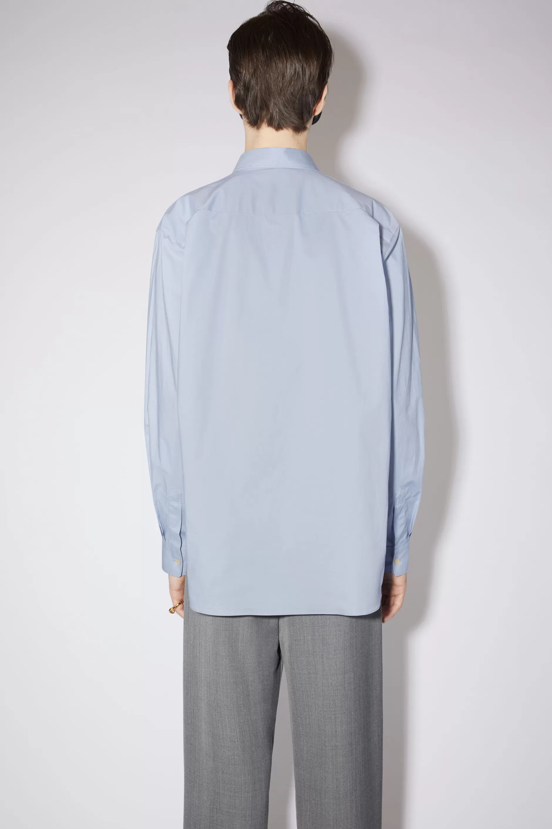 Acne Studios Hemd Stahlblau Online