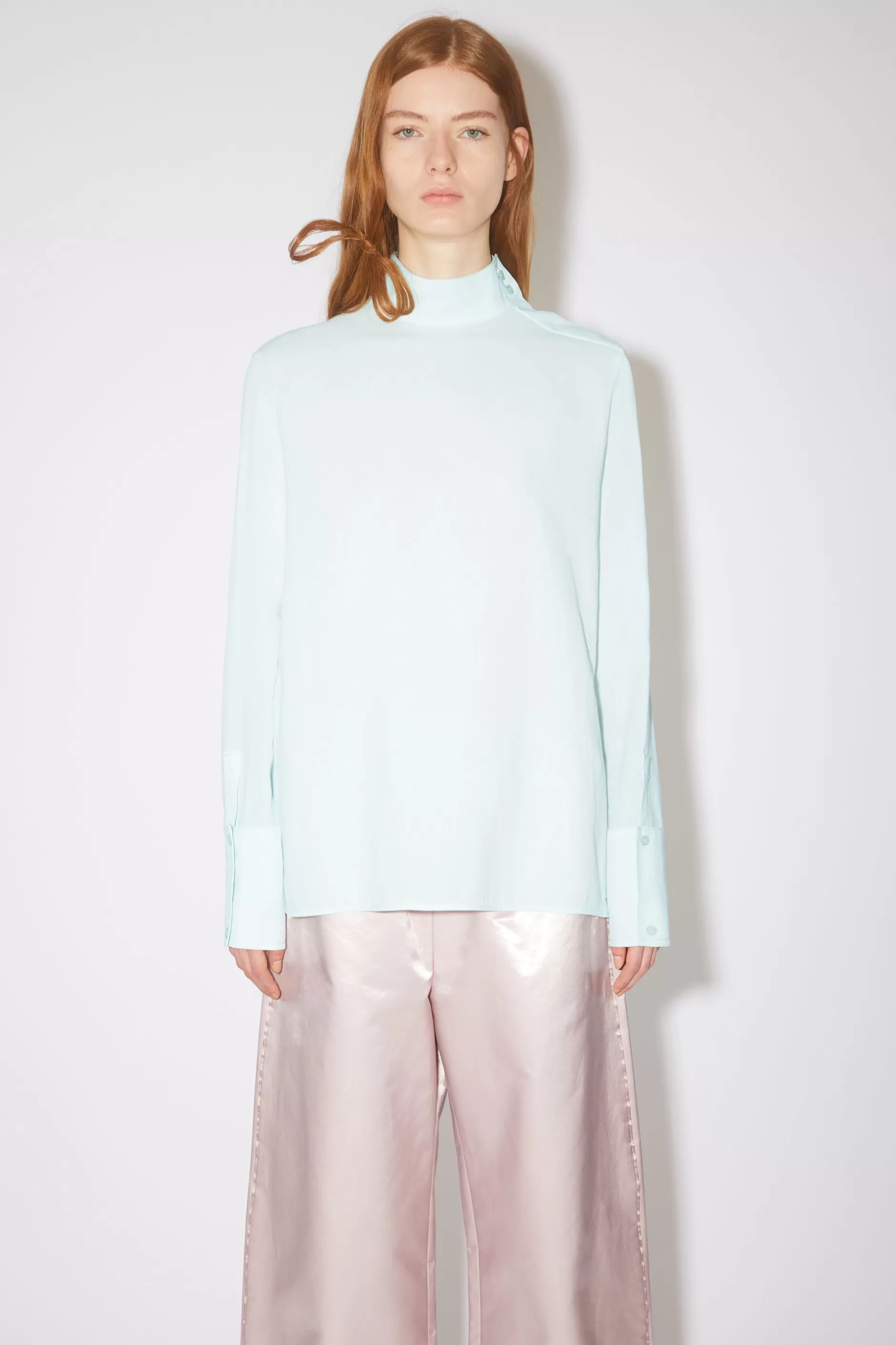 Acne Studios Hemd Mit Knopfen Mintgrun Best