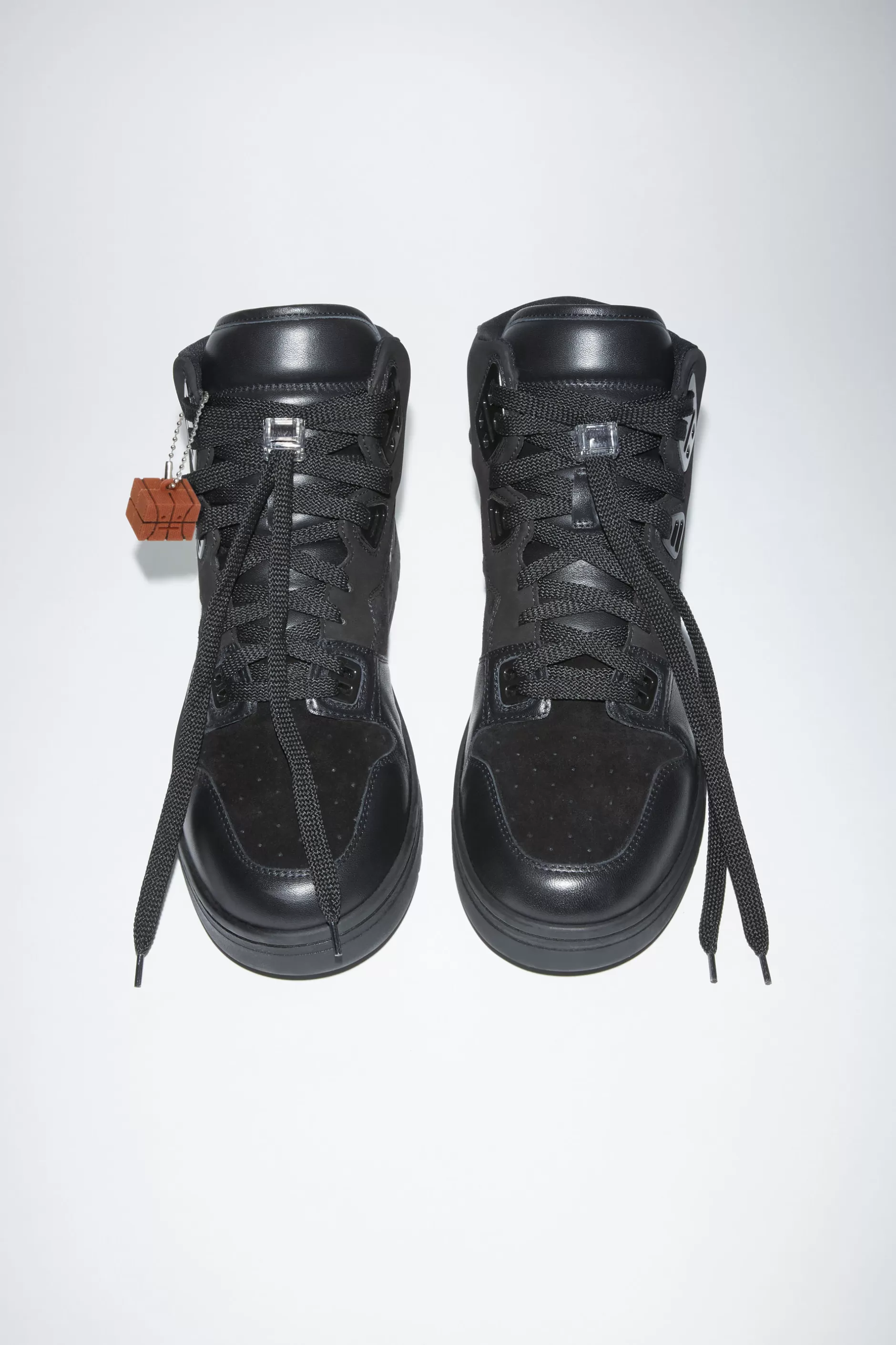 Acne Studios Hohe Sneakers Multi Schwarz Flash Sale