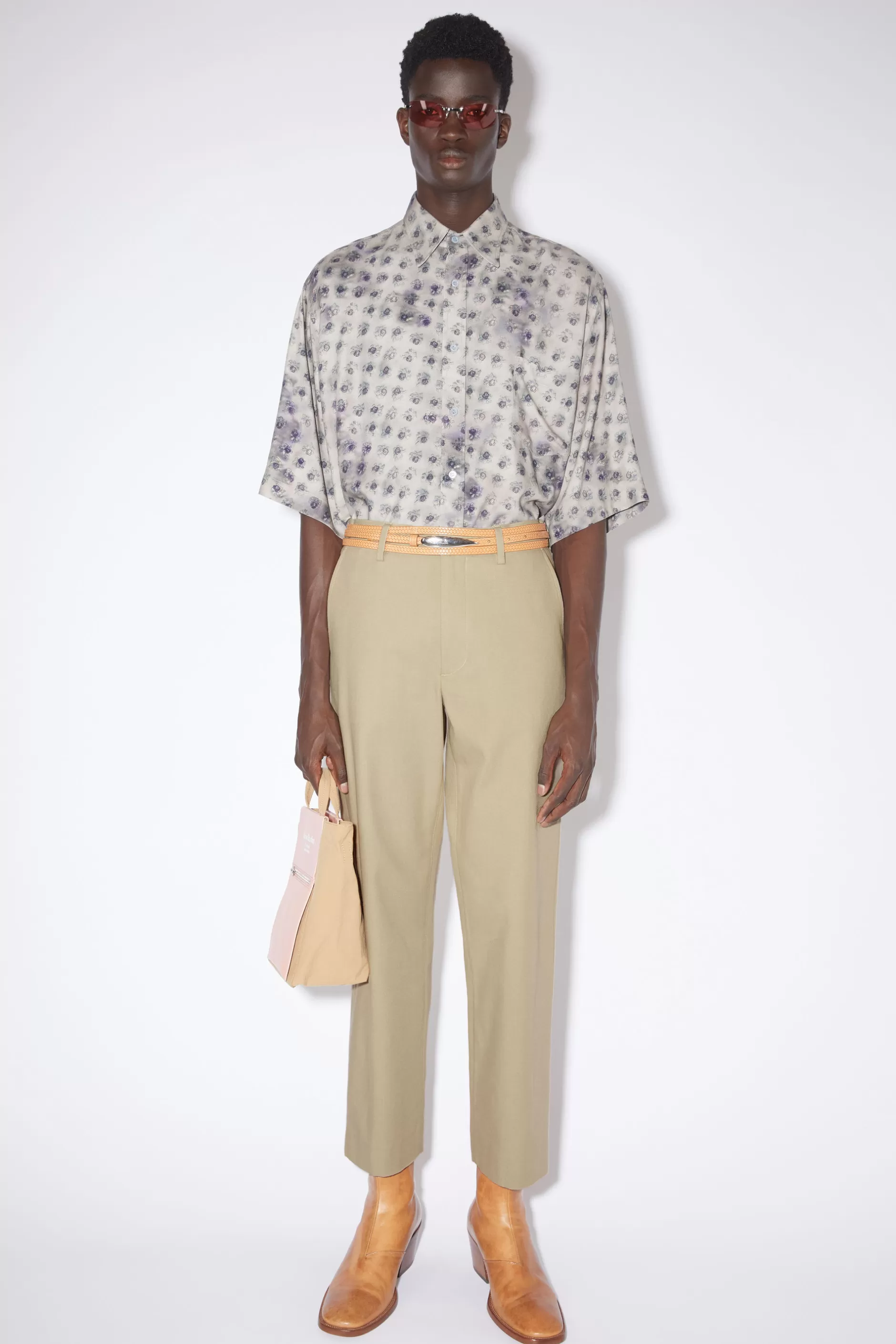 Acne Studios Hose In Normaler Passform Haselnussbeige Online