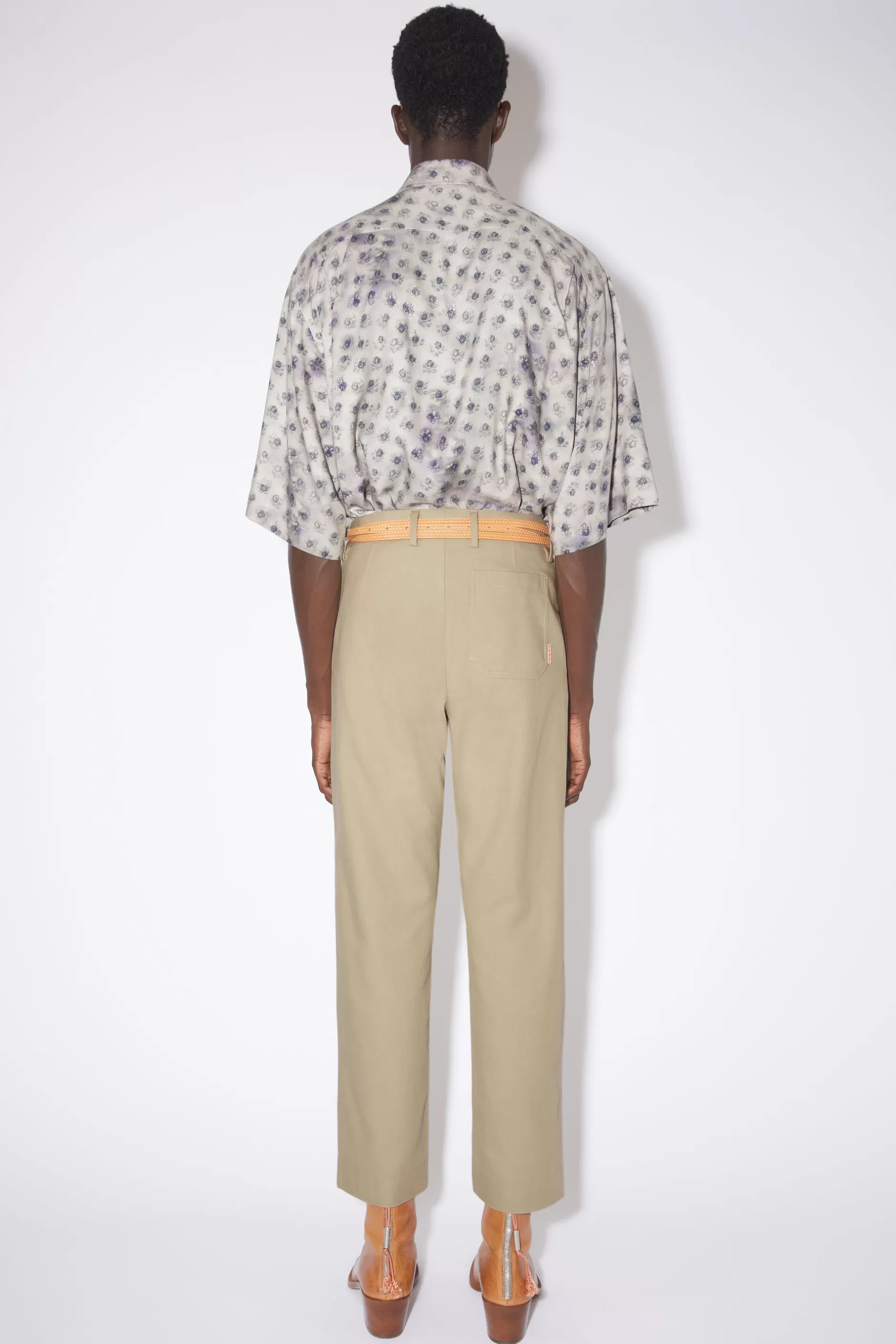 Acne Studios Hose In Normaler Passform Haselnussbeige Online