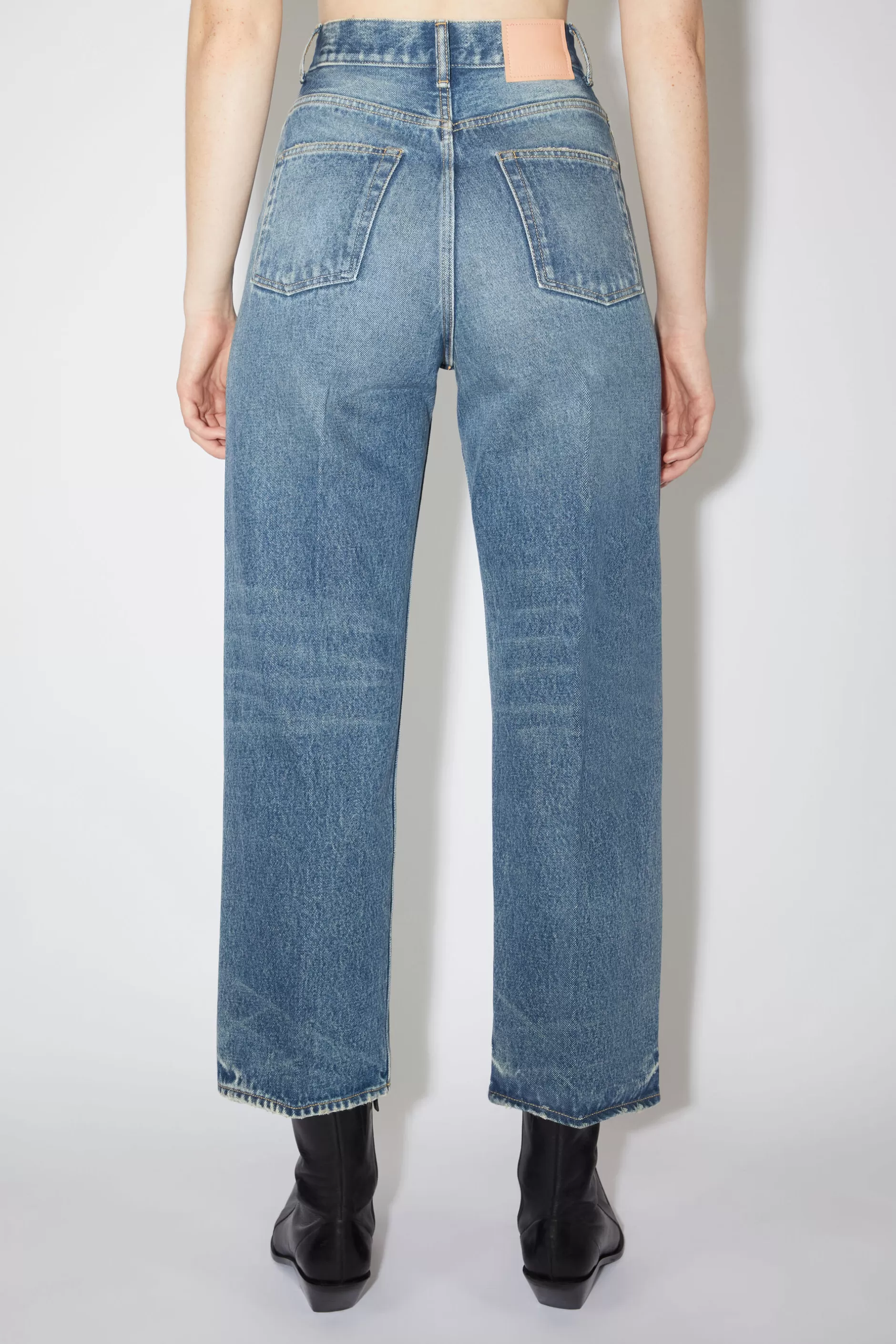 Acne Studios Jeans In Lockerer Passform – 1993 Mid Blue Store