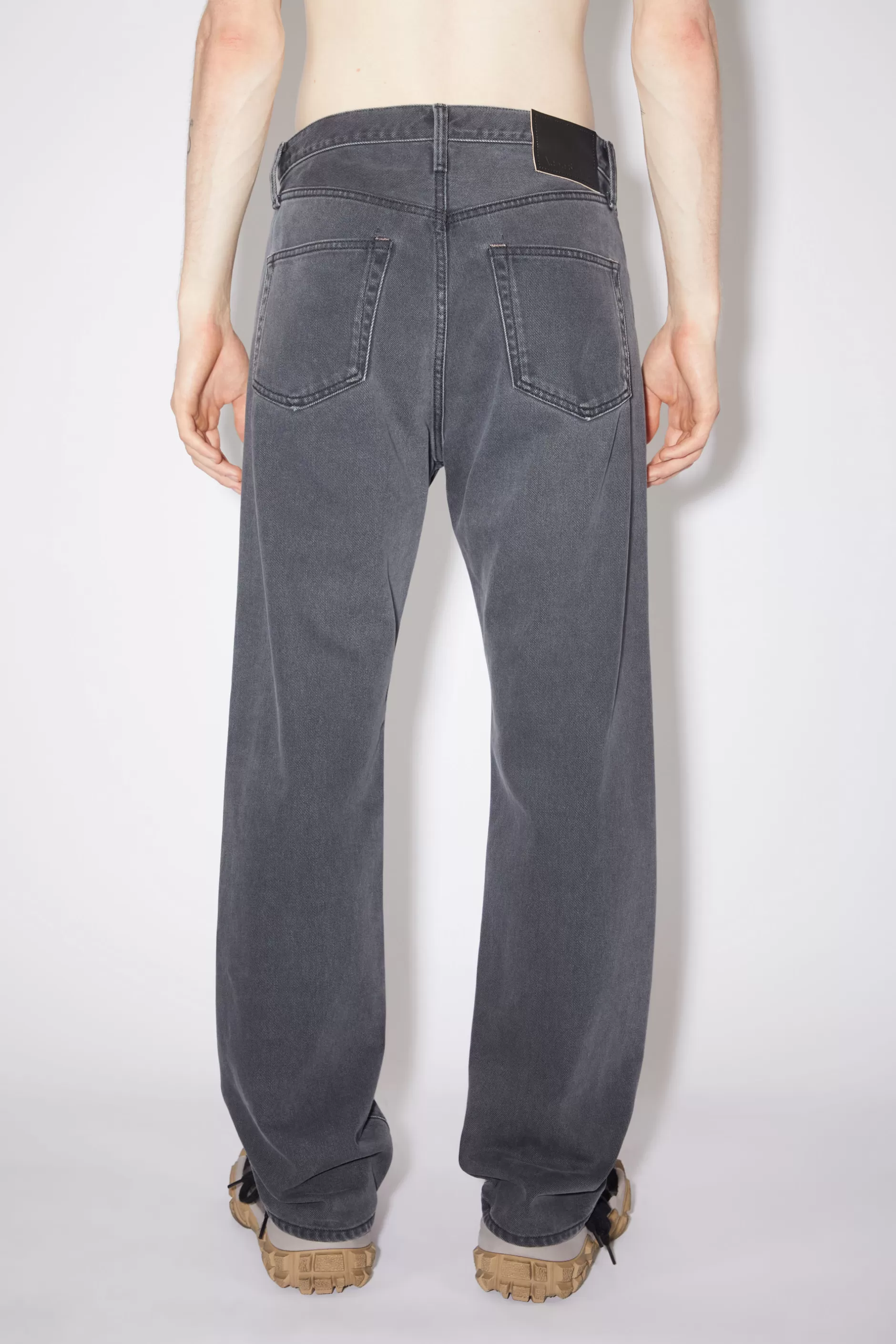 Acne Studios Jeans In Lockerer Passform – 2003 Dunkelgrau/Grau Best