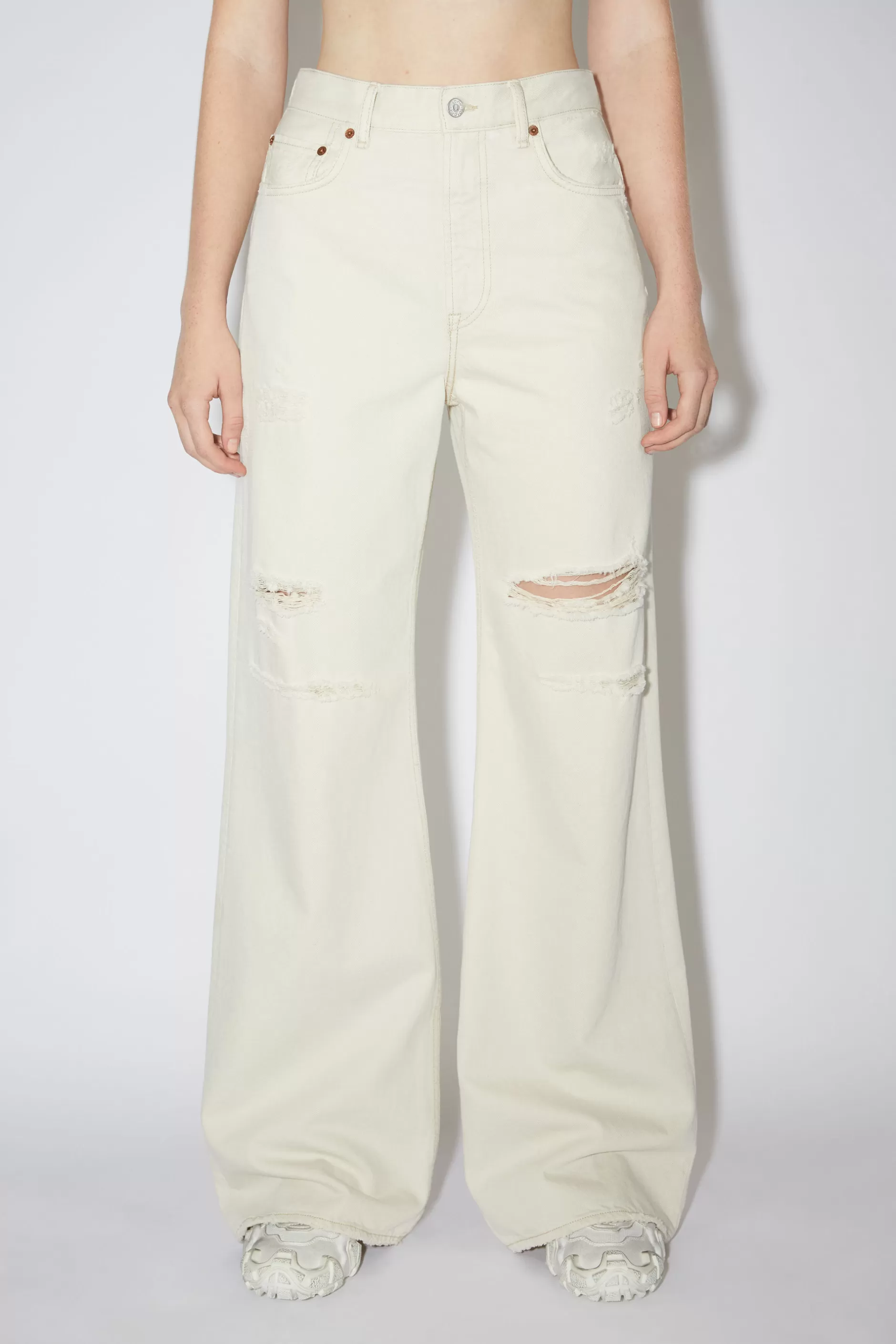 Acne Studios Jeans In Lockerer Passform – 2022 Weis Best Sale