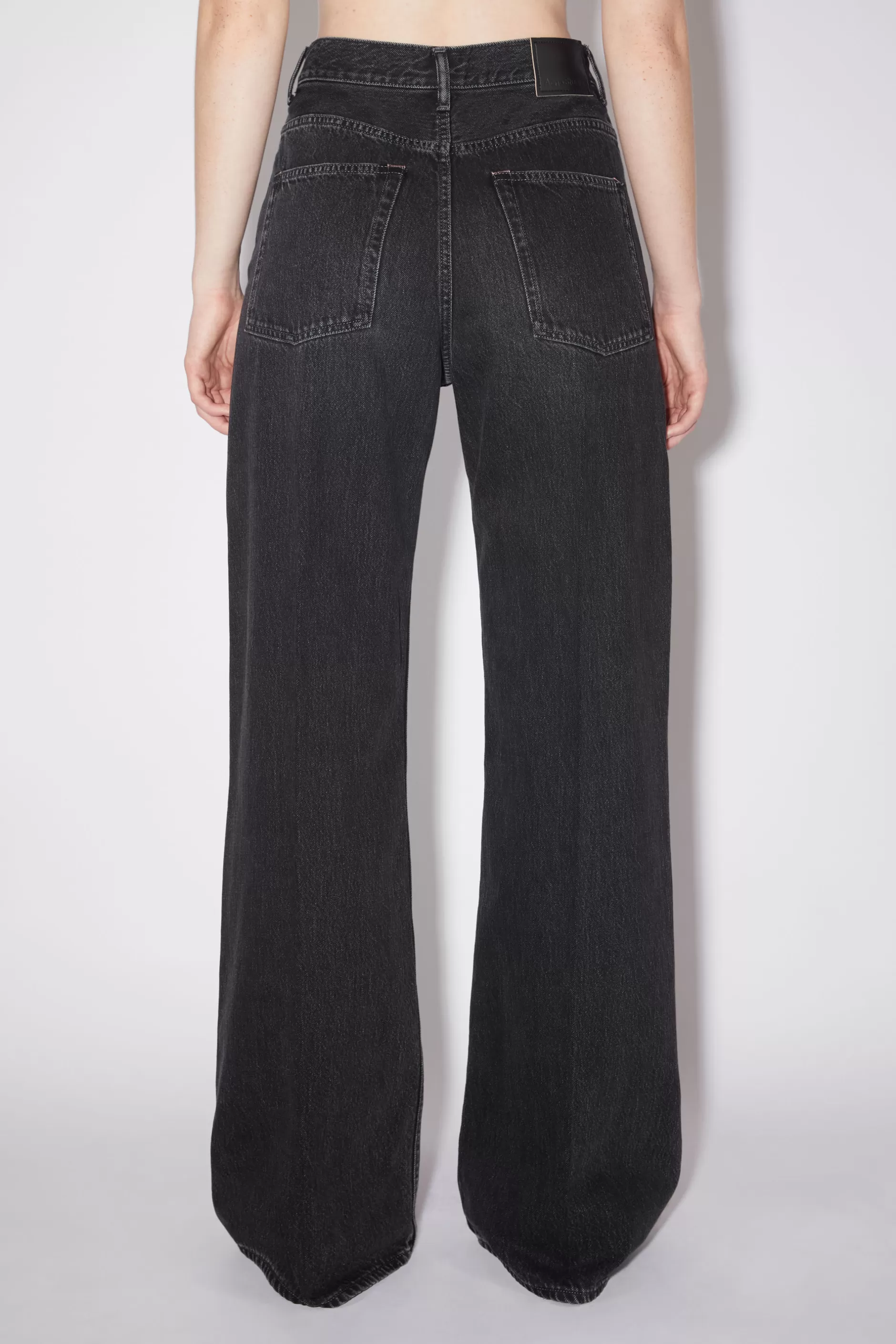 Acne Studios Jeans In Lockerer Passform – 2022 Schwarz Hot