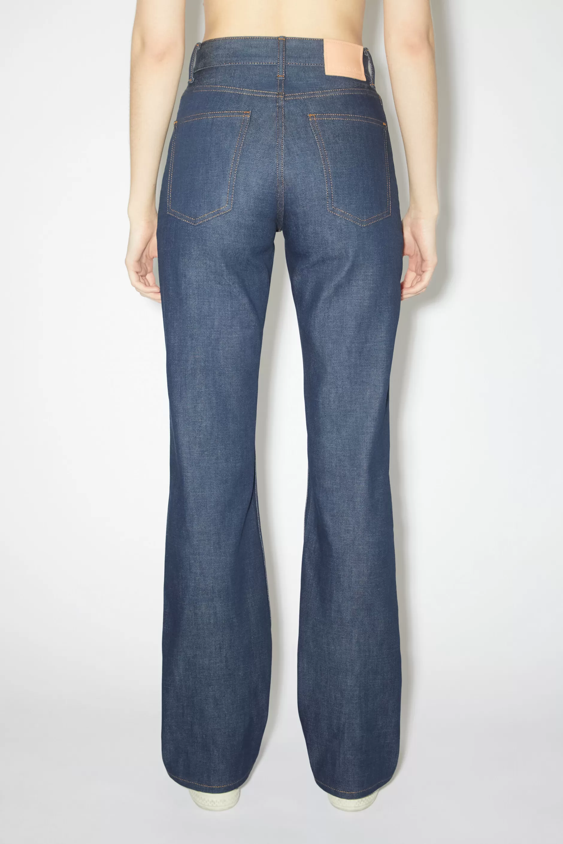 Acne Studios Jeans In Regularer Passform – 1977 Indigoblau Online