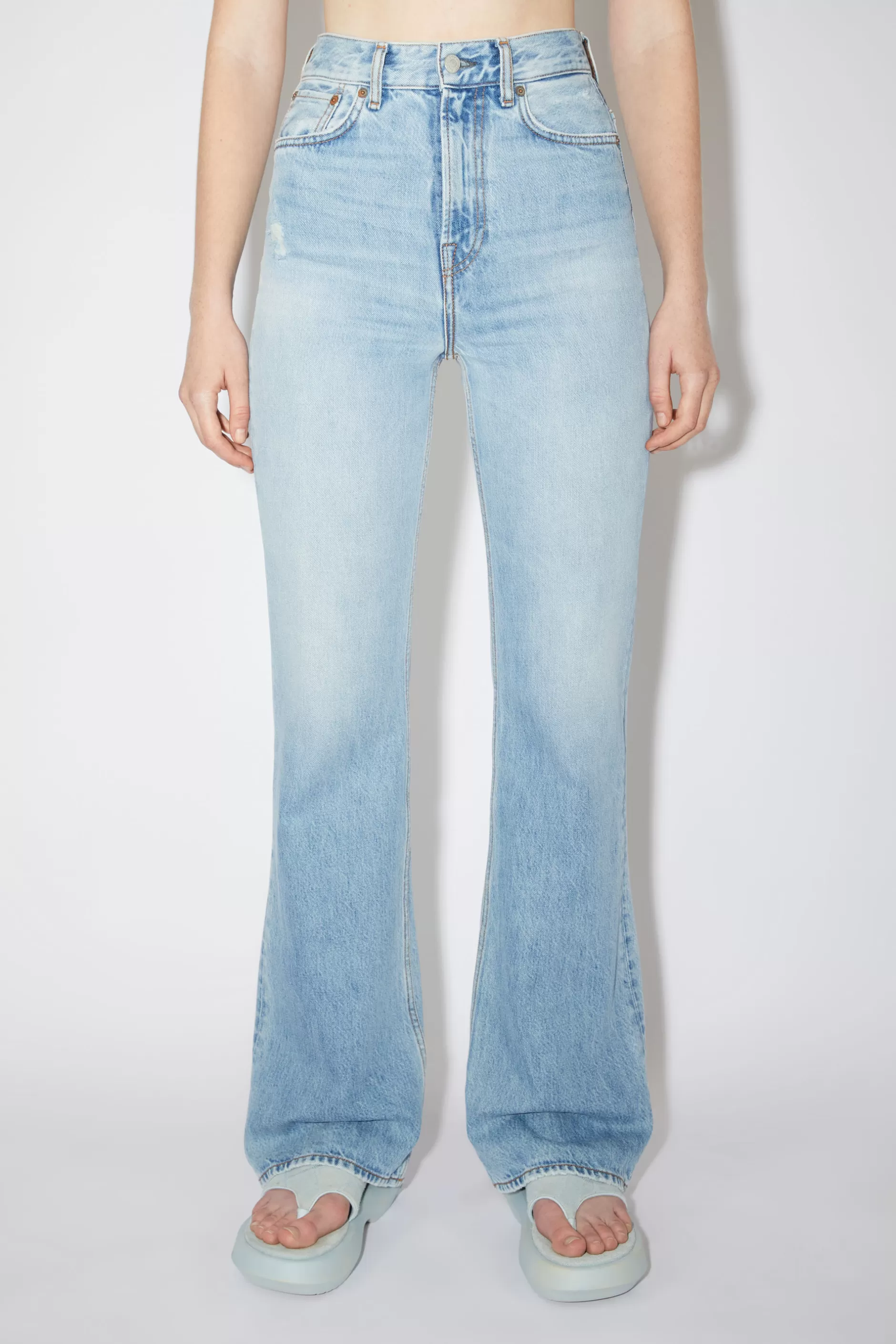 Acne Studios Jeans In Regularer Passform – 1990 Hellblau Shop