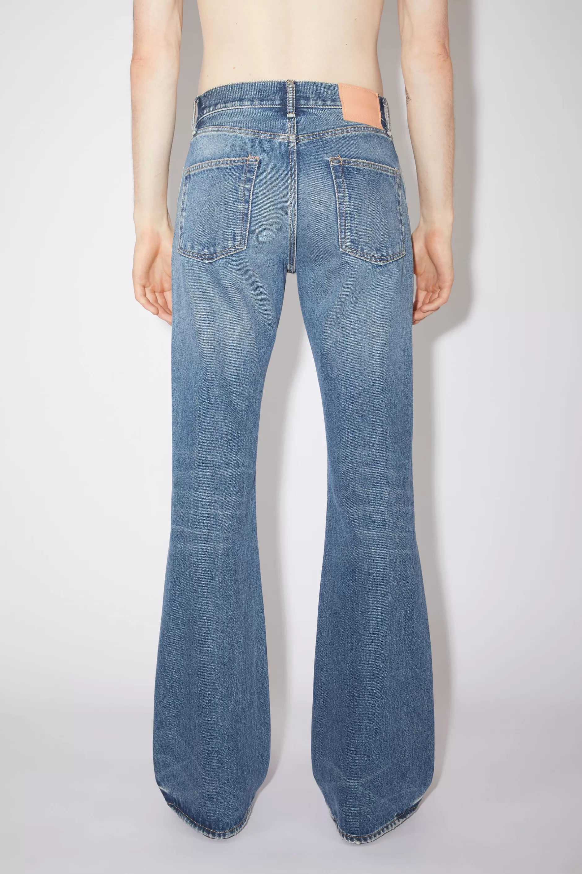 Acne Studios Jeans In Regularer Passform – 1992 Mid Blue Hot