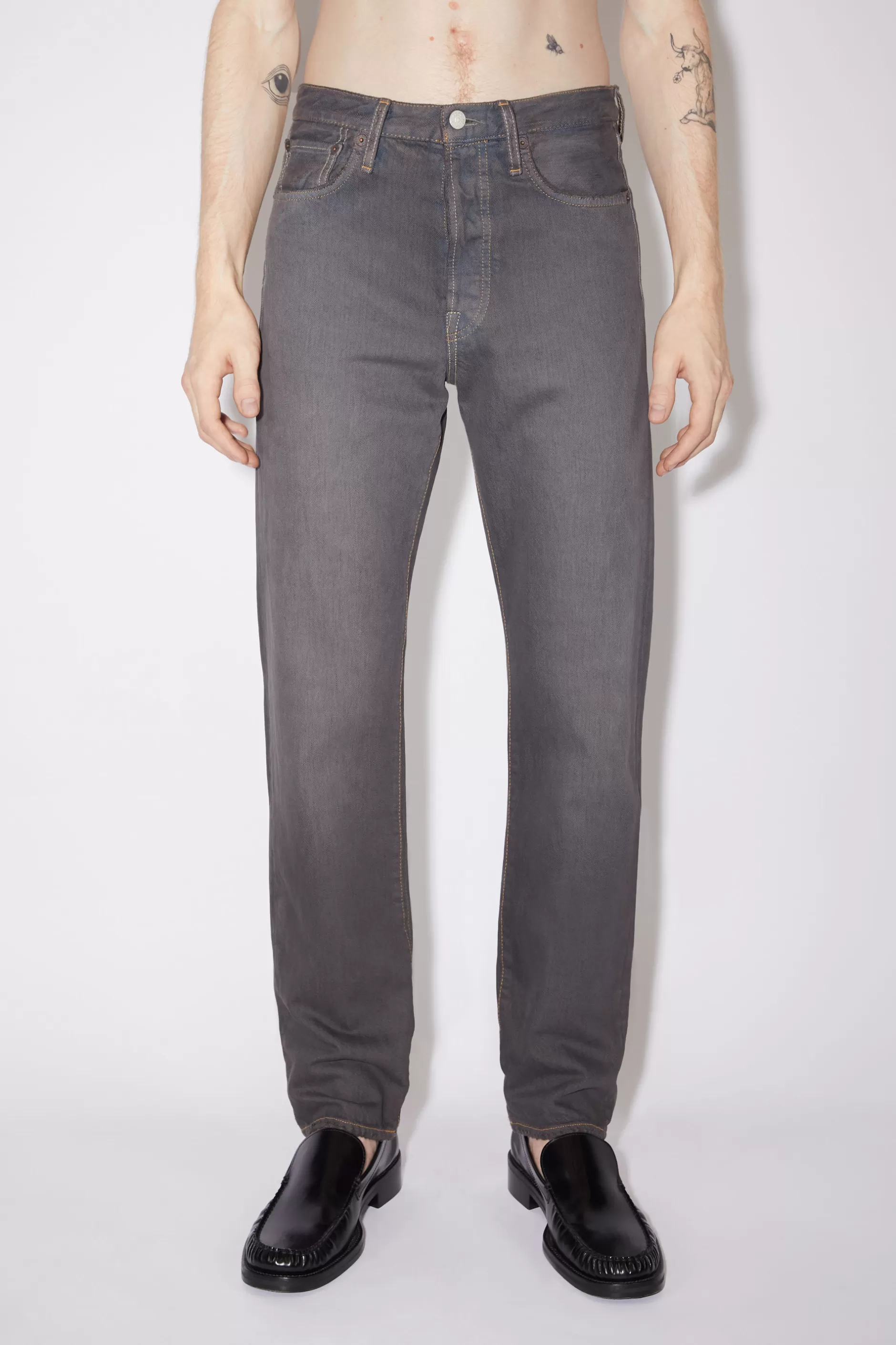 Acne Studios Jeans In Regularer Passform – 1996 Blau Best