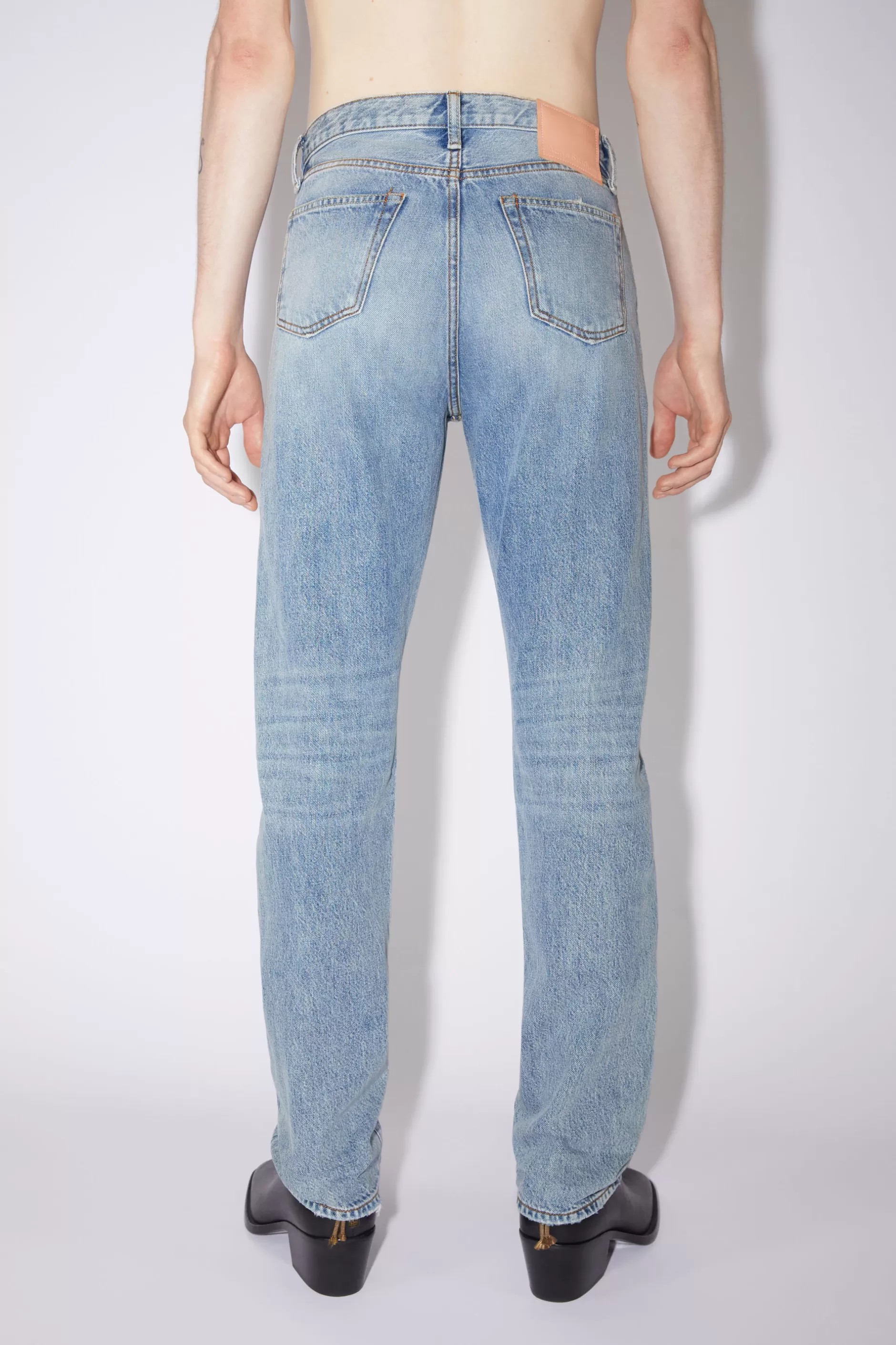 Acne Studios Jeans In Regularer Passform – 1996 Hellblau Shop