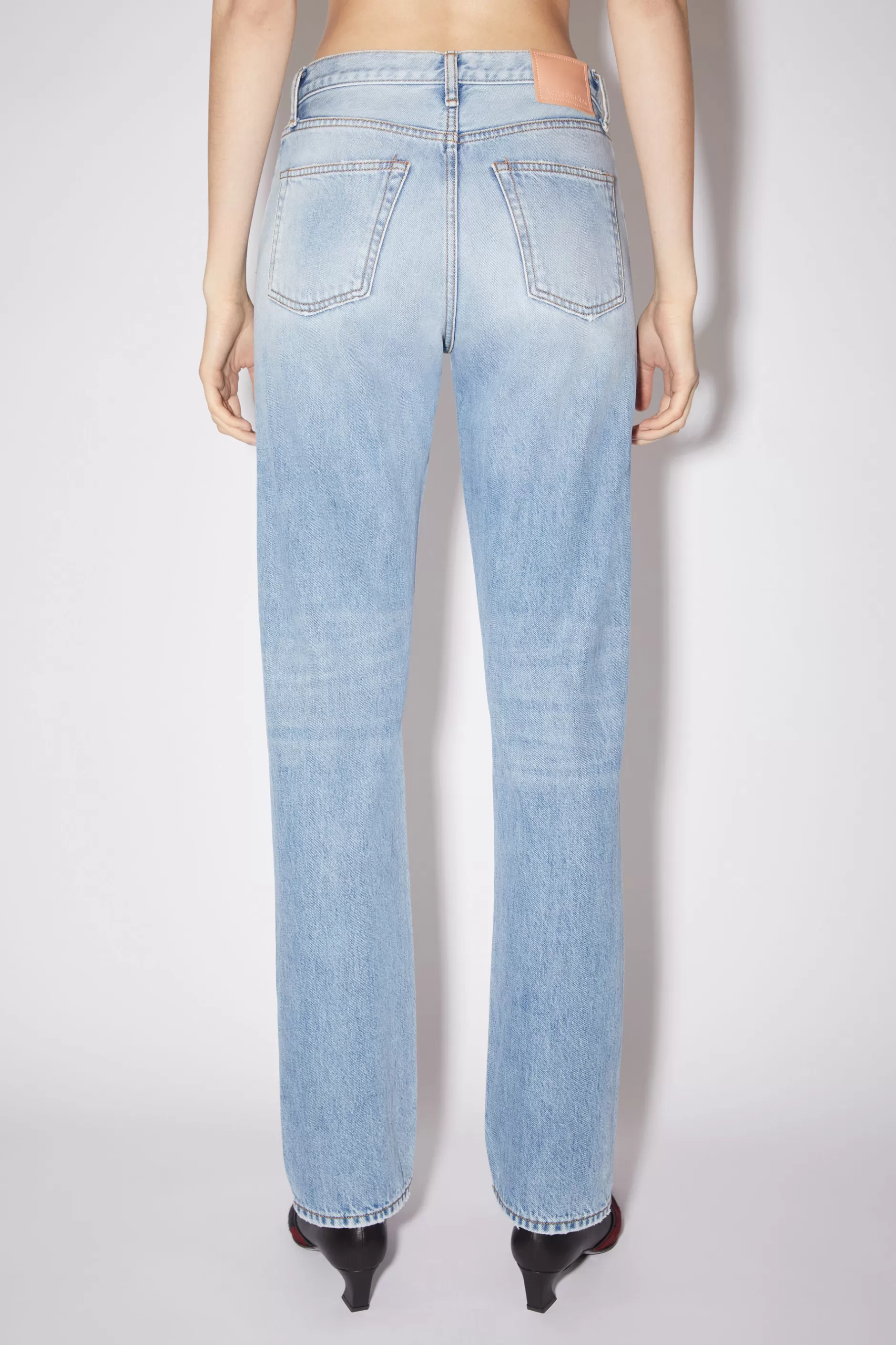 Acne Studios Jeans In Regularer Passform – 1997 Hellblau Best