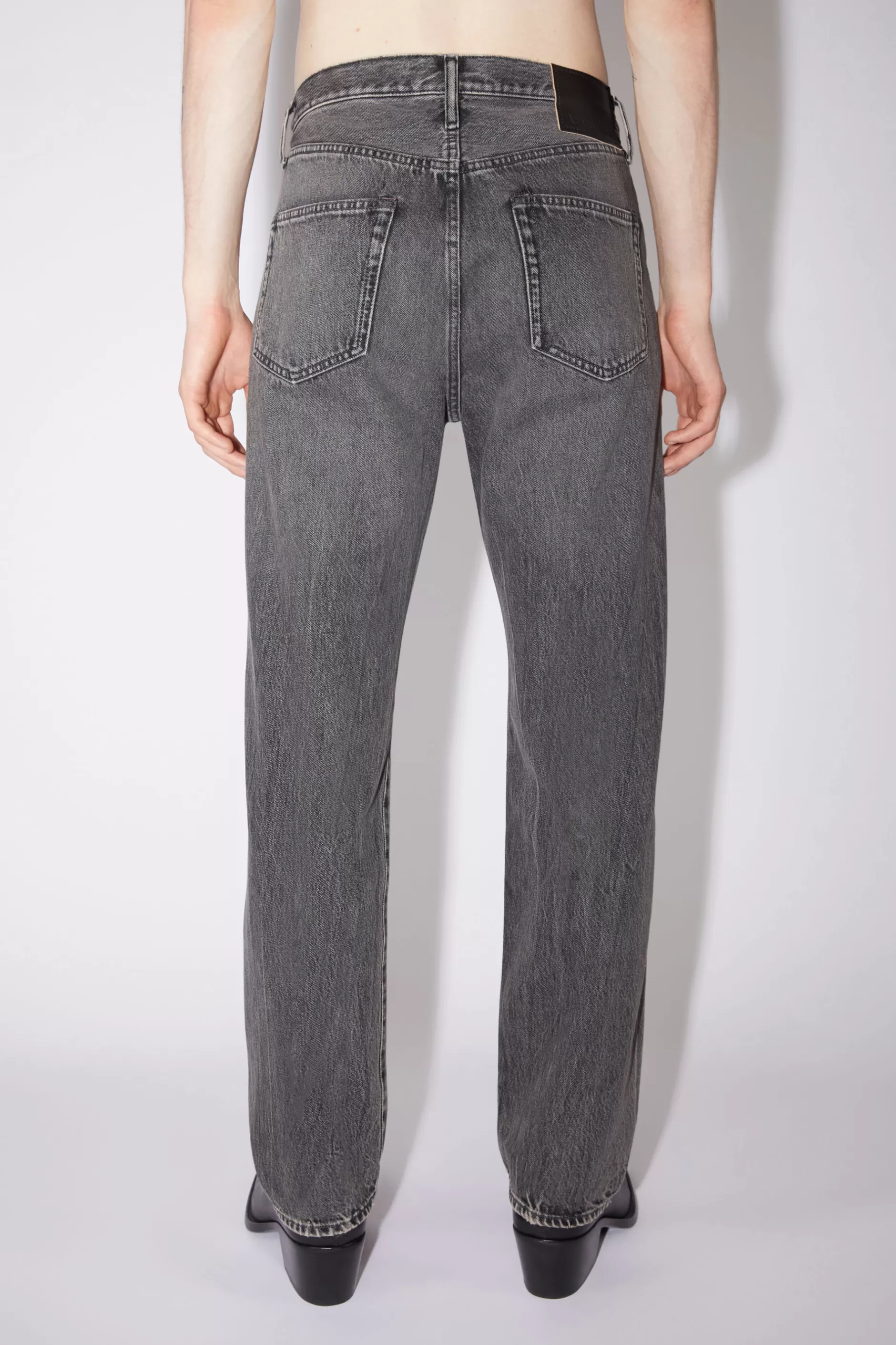 Acne Studios Jeans Mit Lockerer Passform Schwarz New