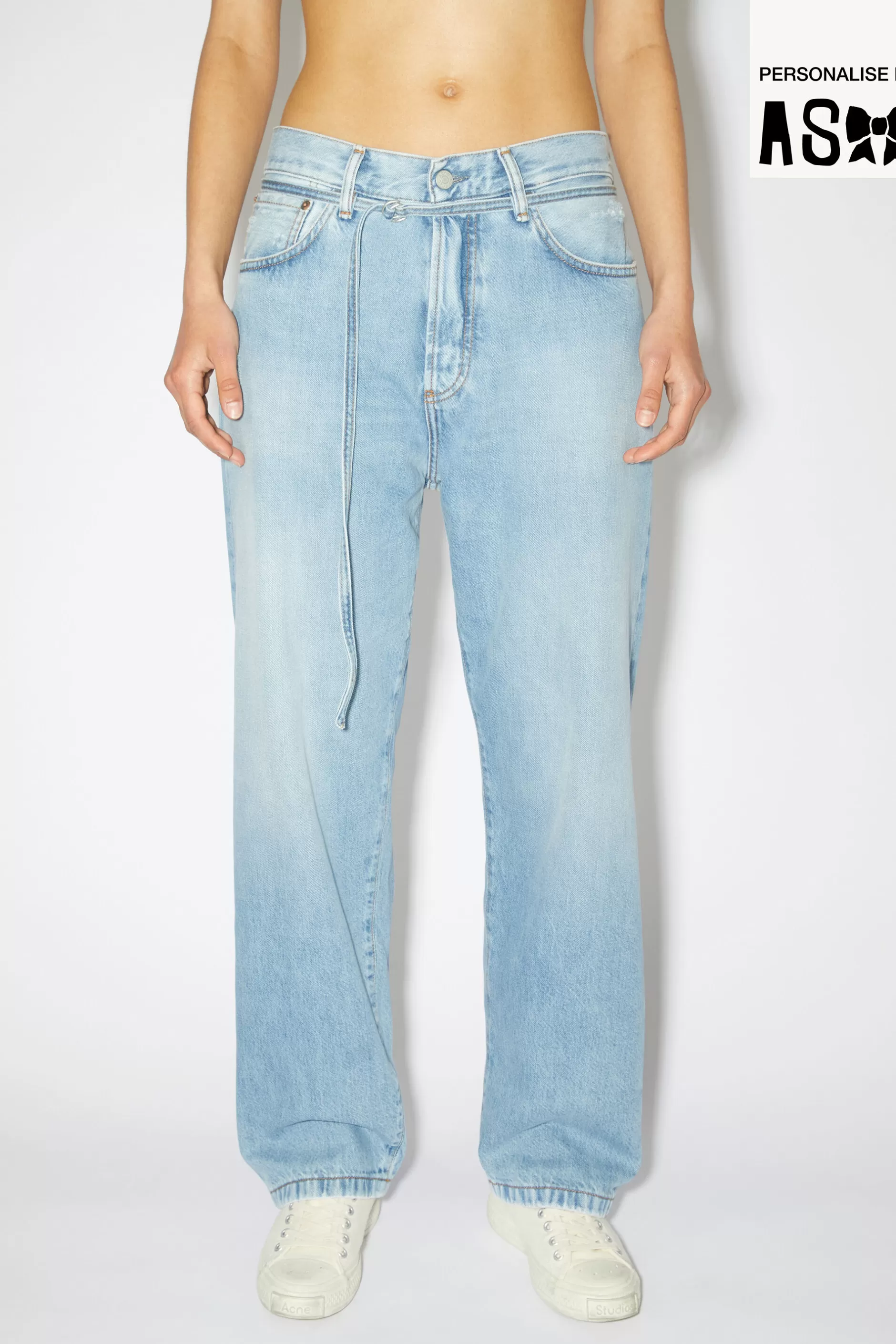 Acne Studios Jeans Mit Lockerer Passform - 1991 Toj Hellblau Best