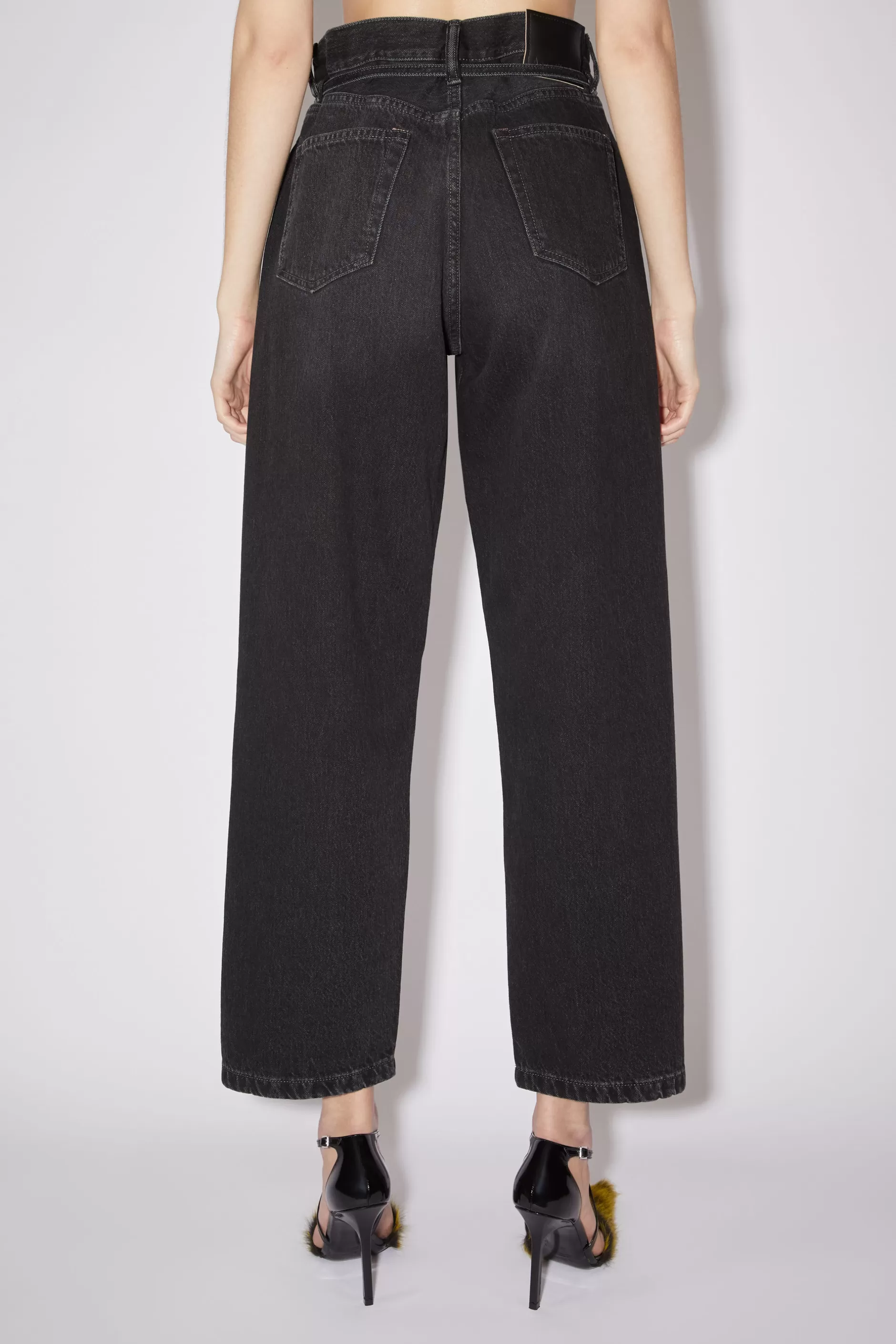 Acne Studios Jeans Mit Lockerer Passform - 1991 Toj Schwarz Cheap