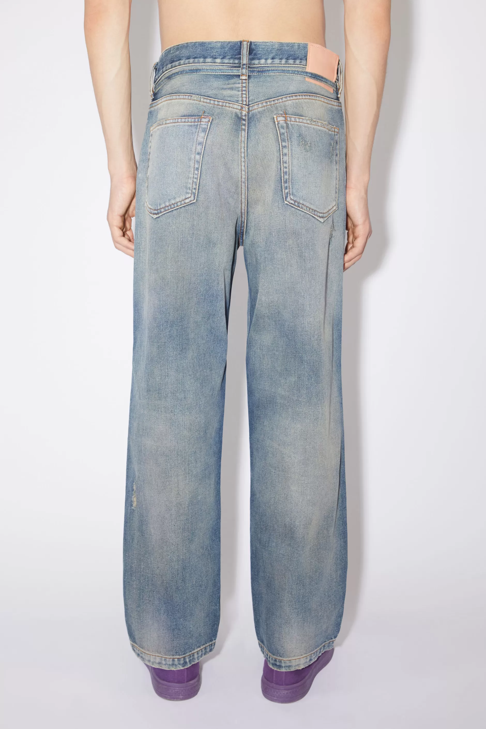 Acne Studios Jeans Mit Lockerer Passform - 1991 Toj Mid Blue New