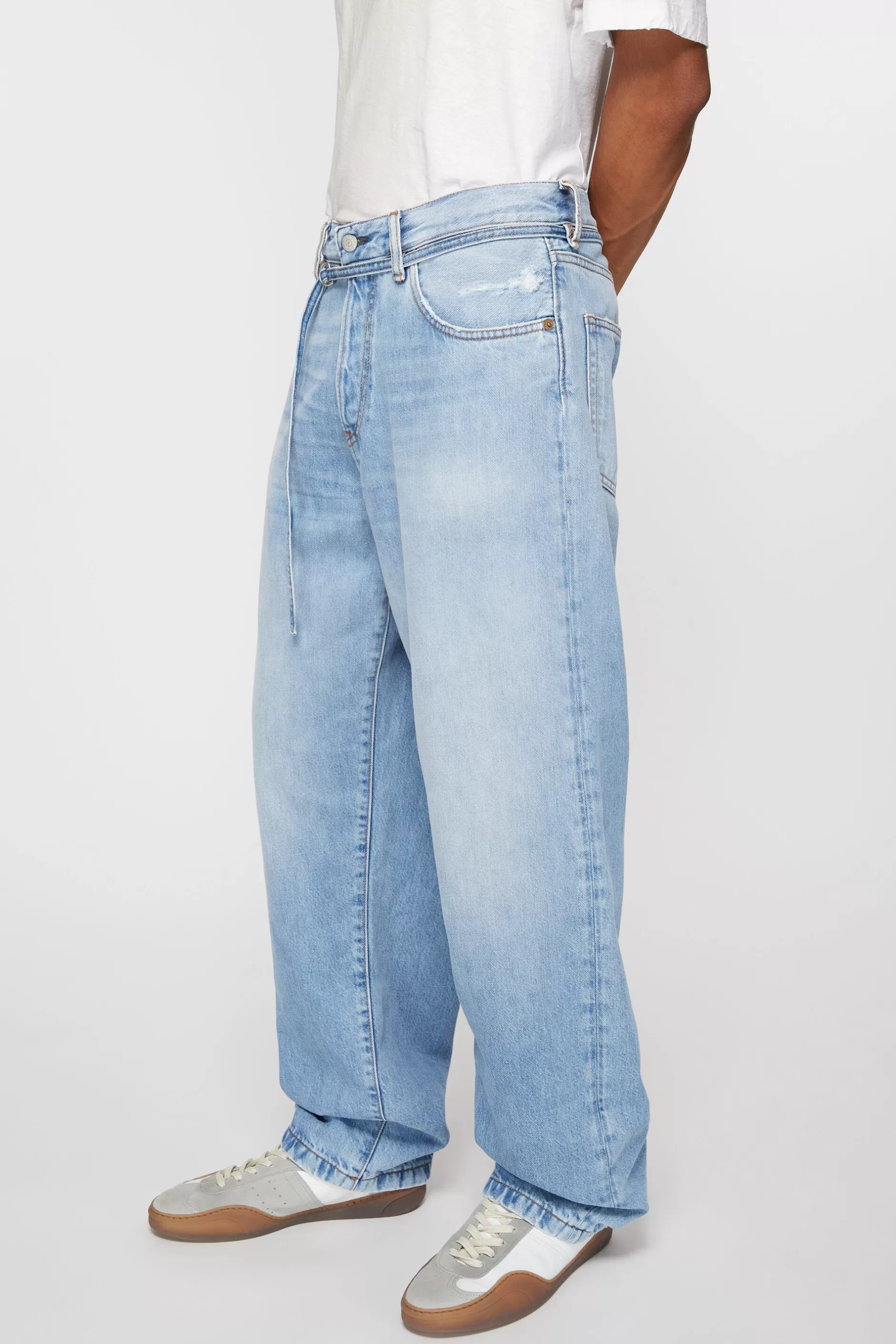 Acne Studios Jeans Mit Lockerer Passform - 1991 Toj Hellblau Outlet