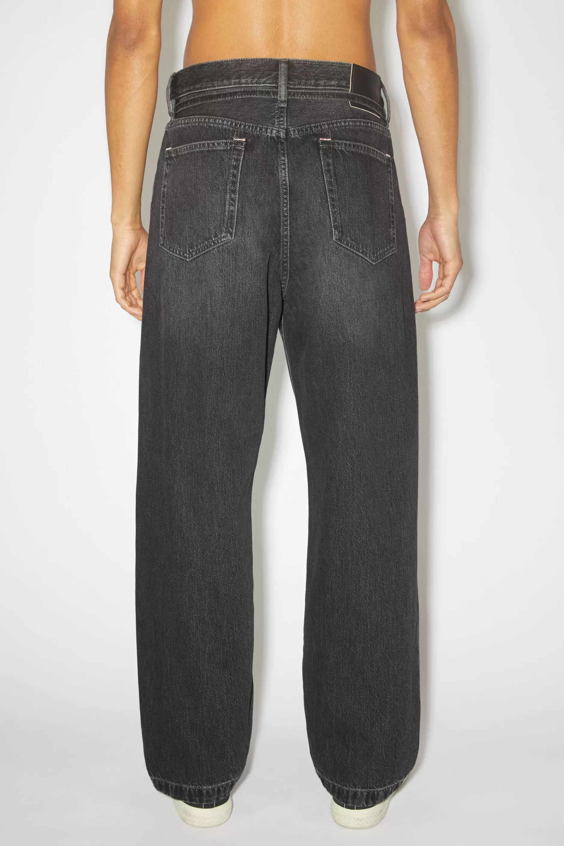 Acne Studios Jeans Mit Lockerer Passform - 1991 Toj Schwarz Flash Sale