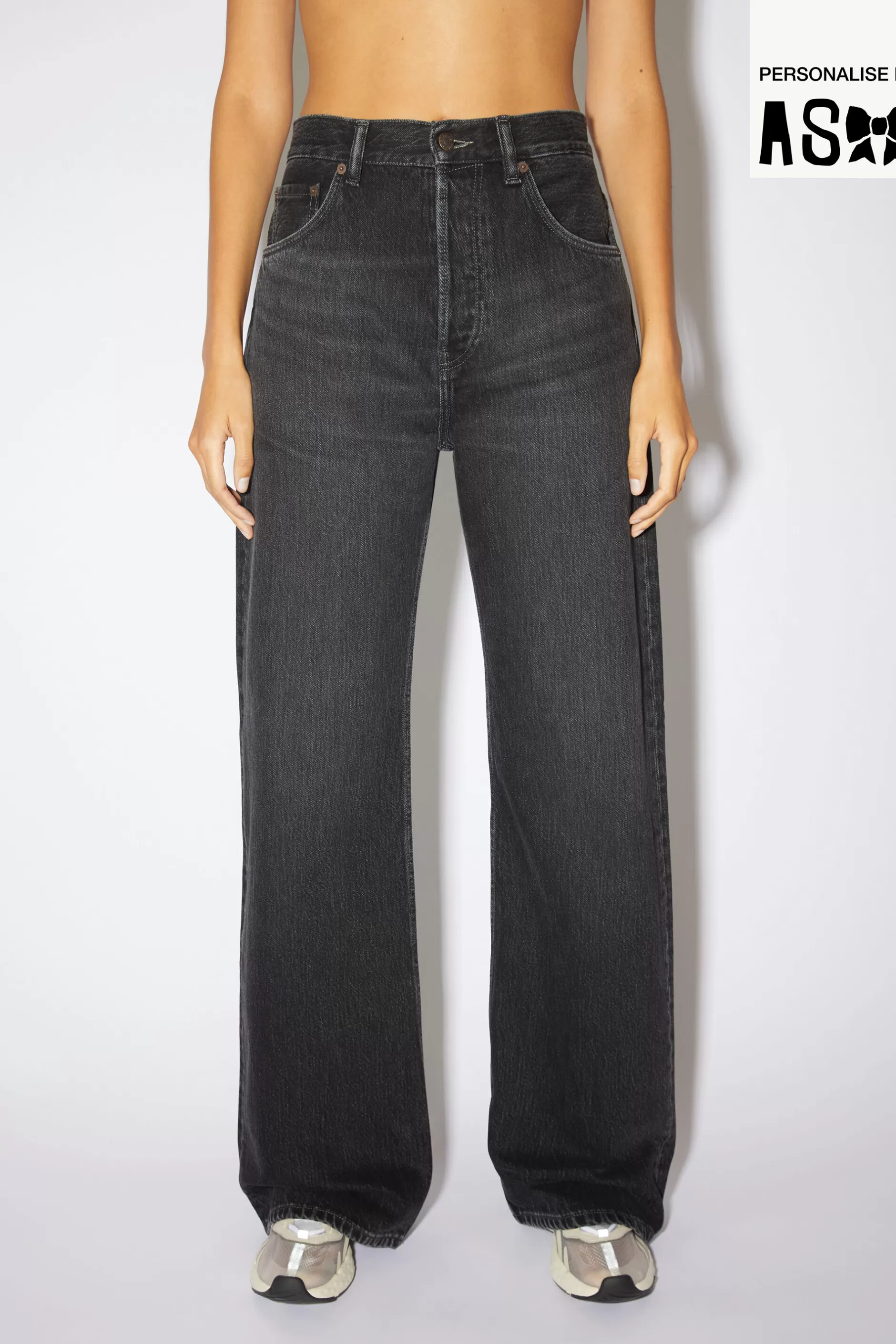 Acne Studios Jeans Mit Lockerer Passform - 2021 Schwarz Outlet