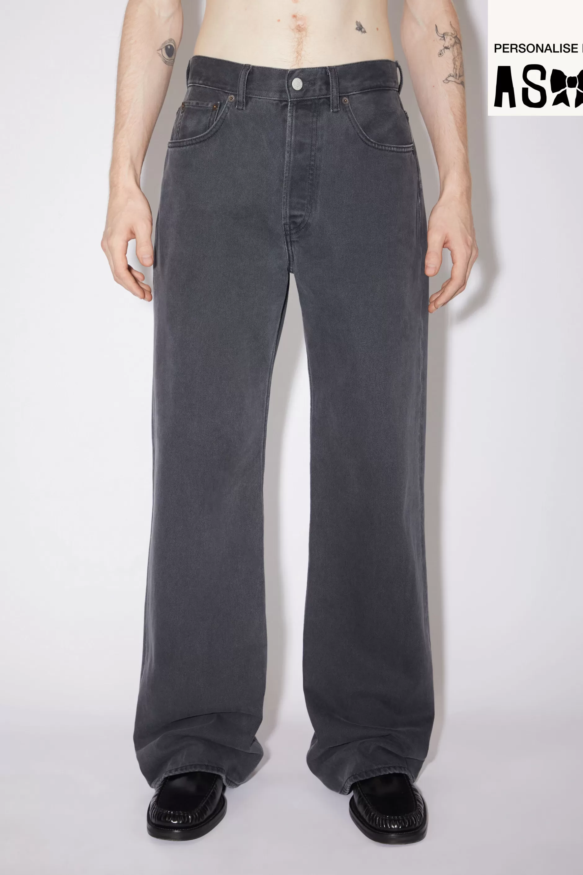 Acne Studios Jeans Mit Lockerer Passform - 2021 Dunkelgrau Fashion