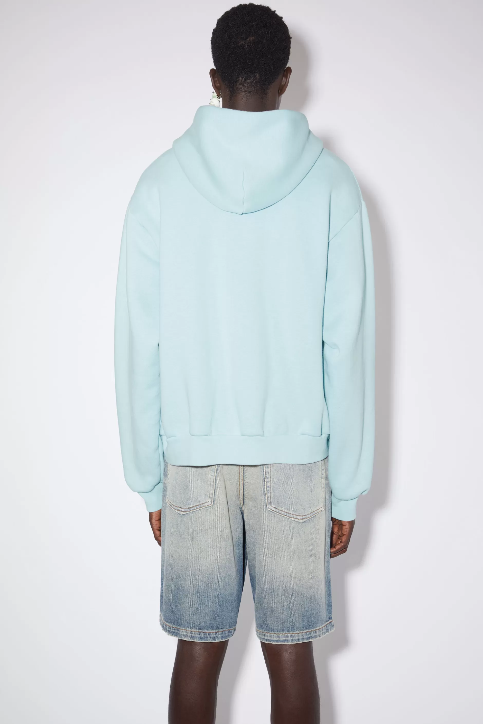 Acne Studios Kapuzenpullover Mineralblau New