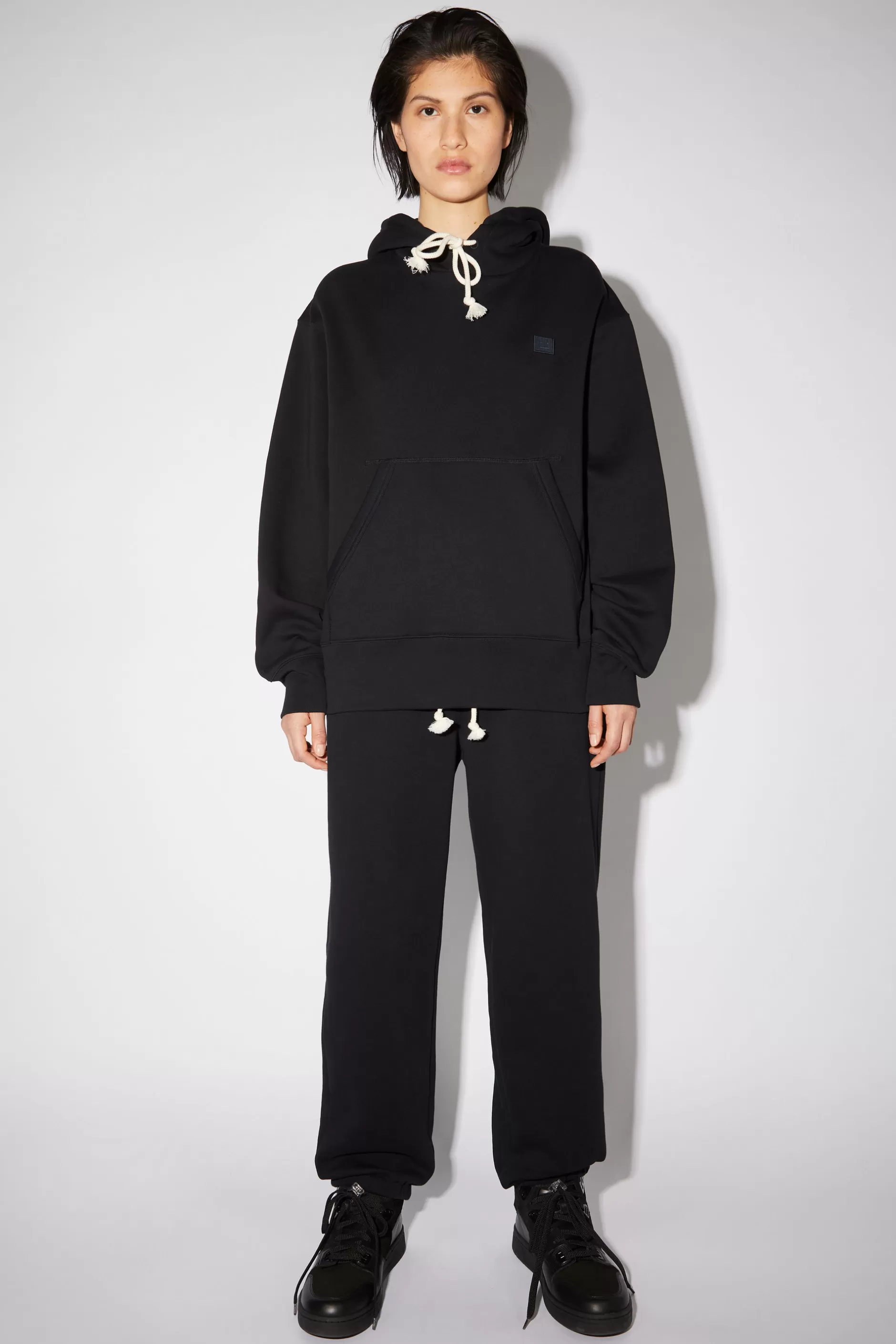 Acne Studios Kapuzen-Sweatshirt Schwarz Best Sale