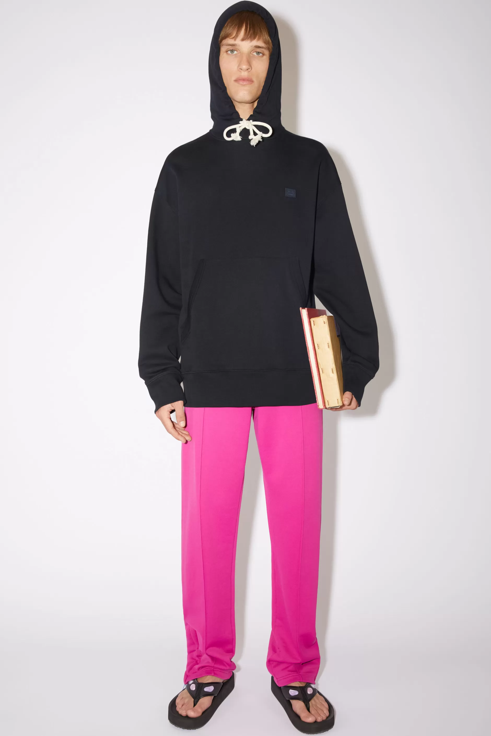 Acne Studios Kapuzen-Sweatshirt Schwarz Shop