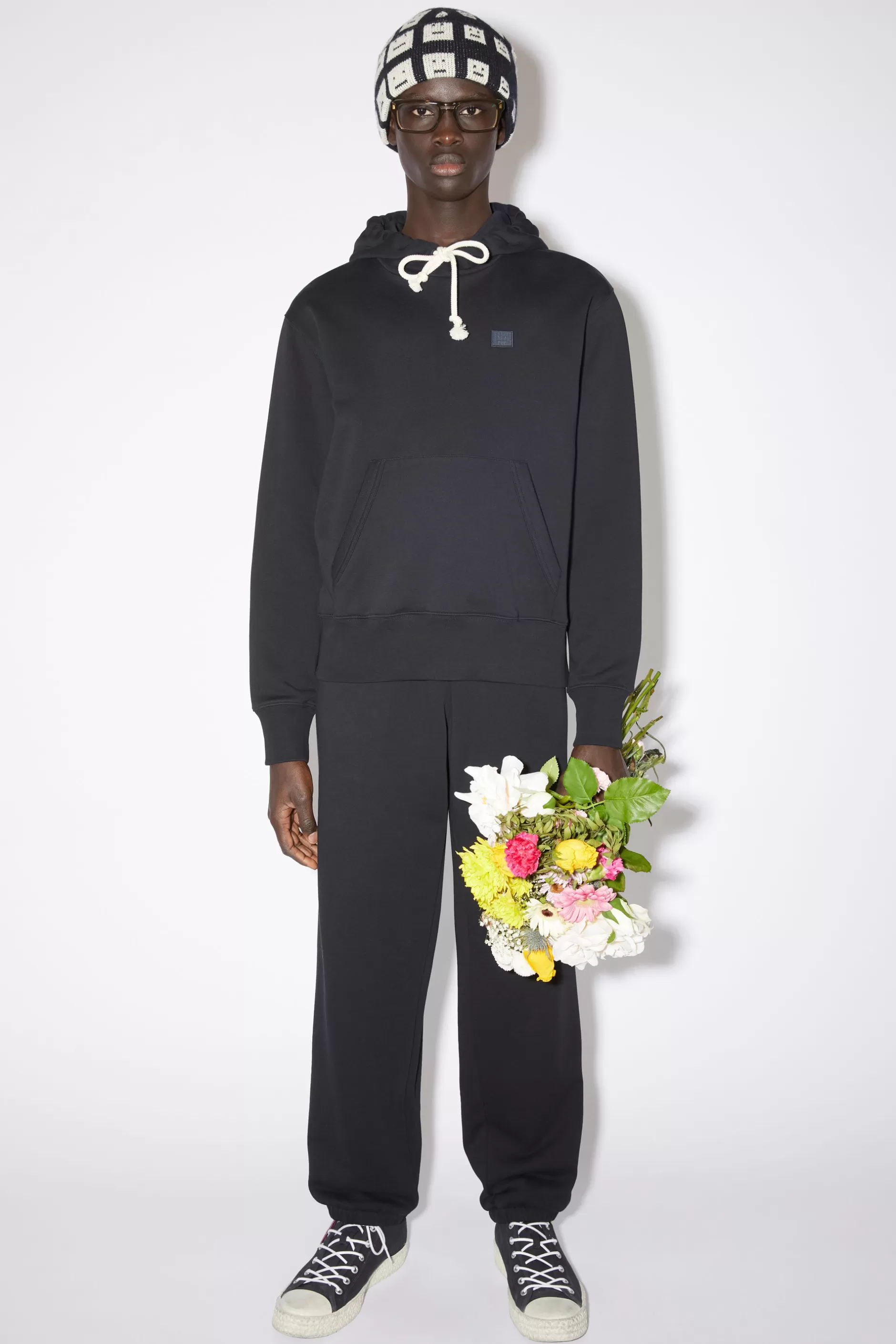 Acne Studios Kapuzen-Sweatshirt Schwarz Fashion