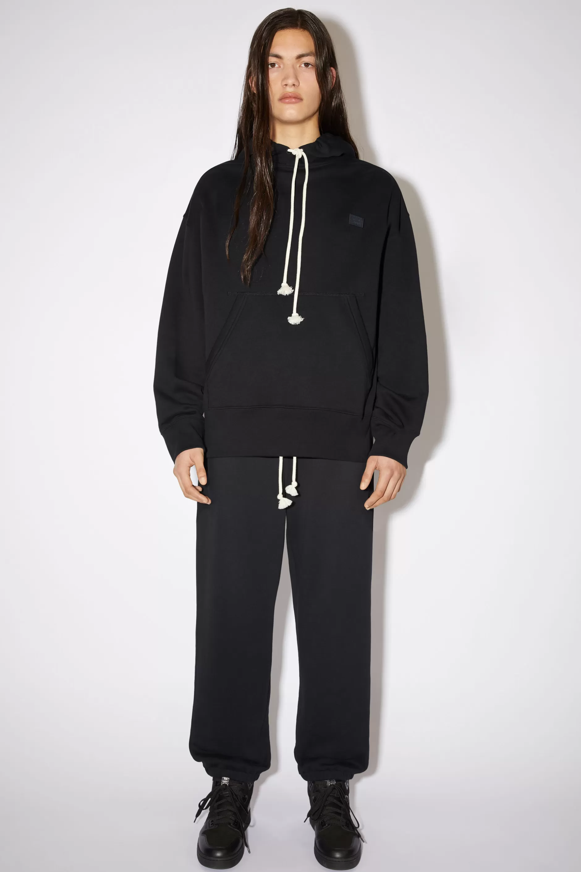 Acne Studios Kapuzen-Sweatshirt Schwarz Online