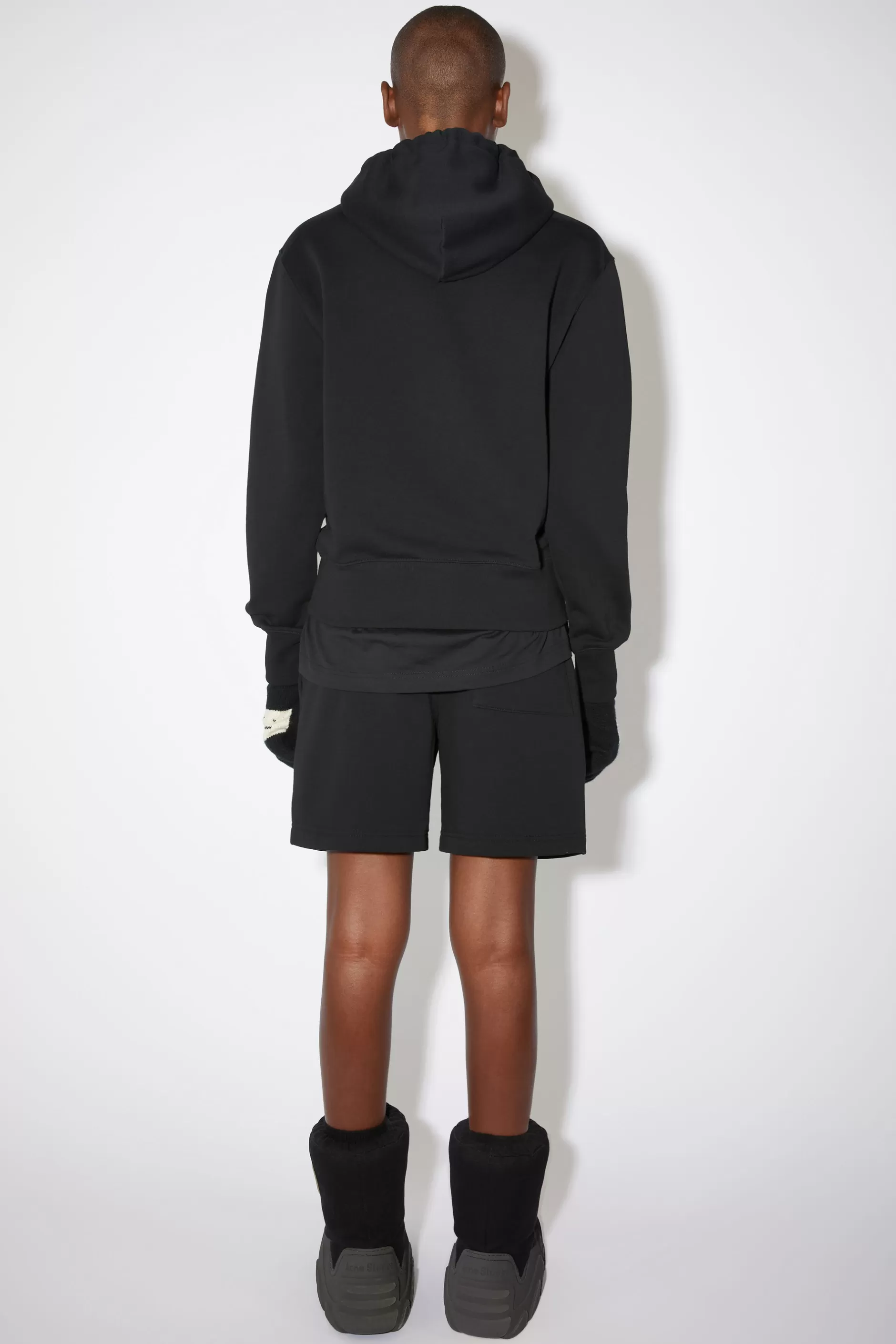 Acne Studios Kapuzen-Sweatshirt Schwarz Cheap