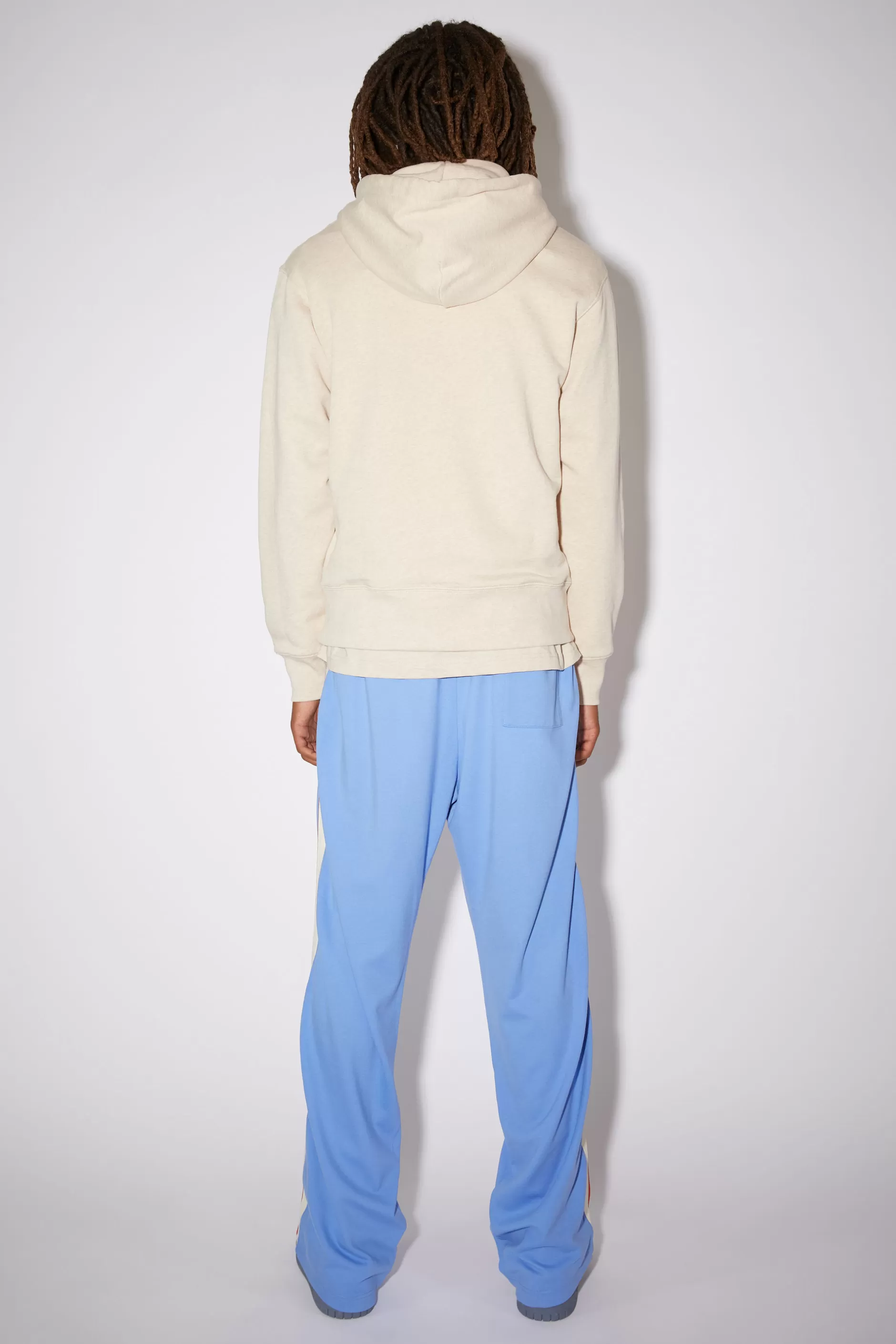 Acne Studios Kapuzen-Sweatshirt Haferbeige Meliert Clearance