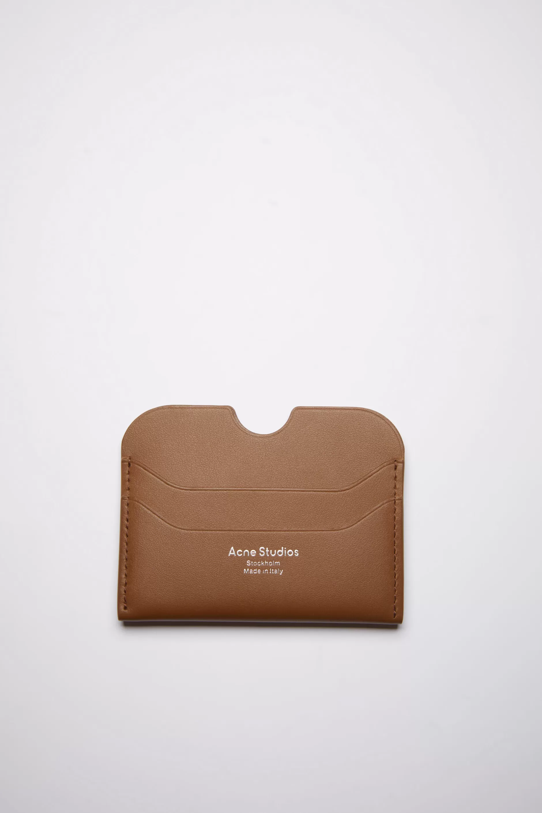 Acne Studios Kartenetui Camelbraun Outlet