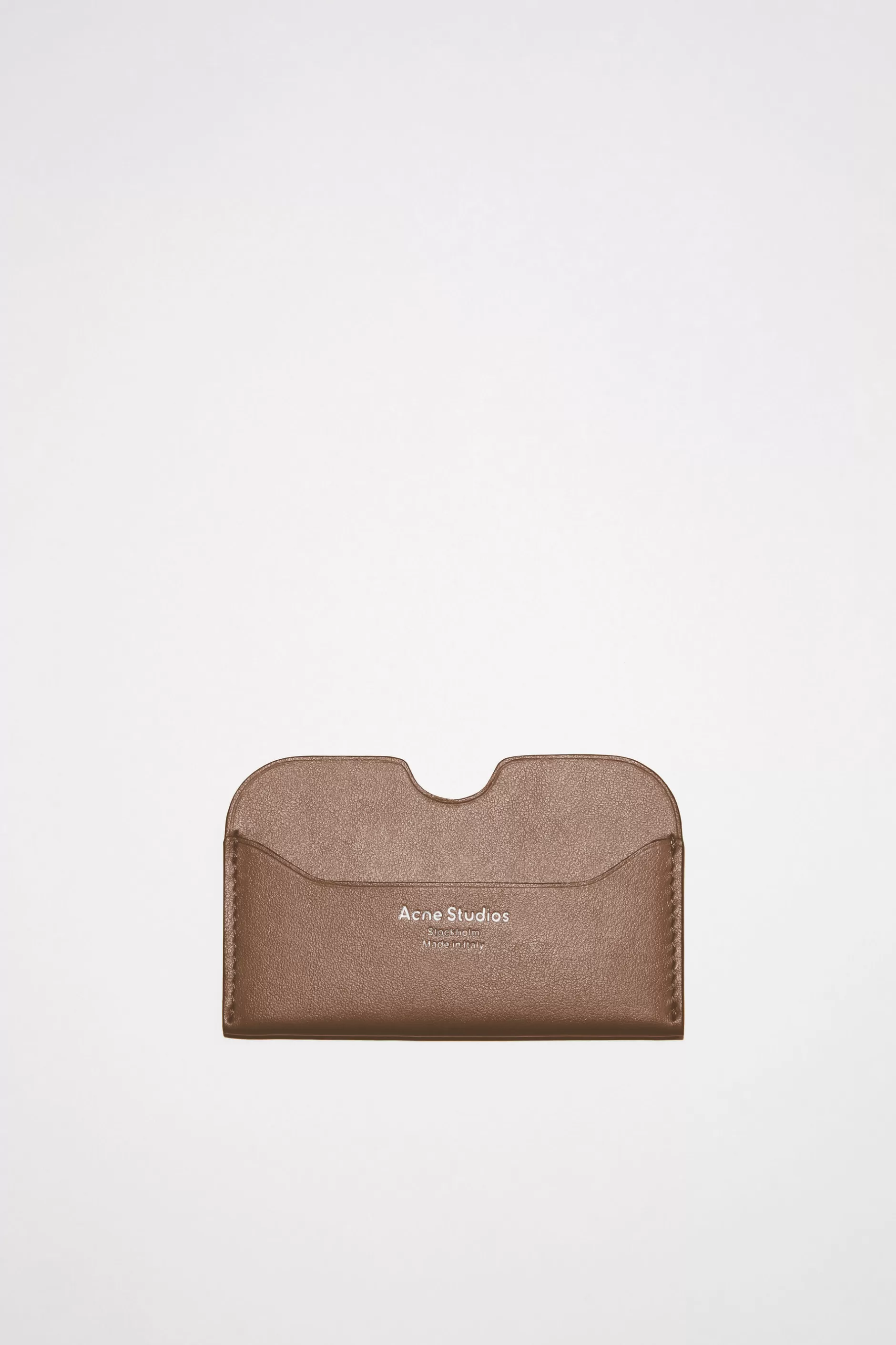 Acne Studios Kartenetui Camelbraun Discount