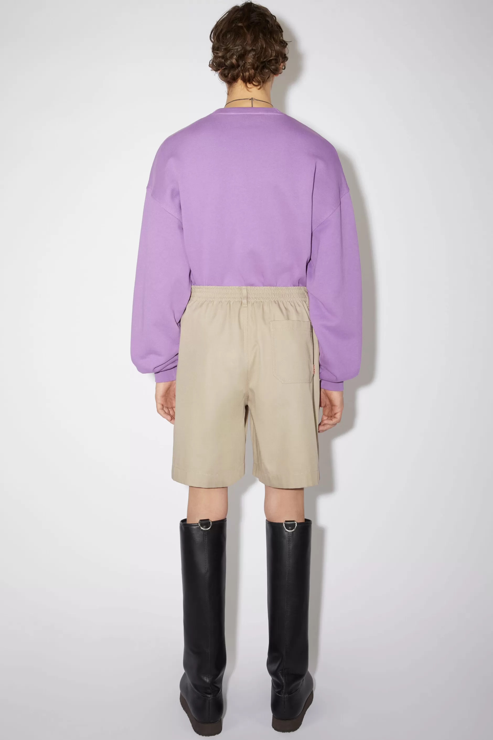 Acne Studios Legere Shorts Kuhles Beige Store