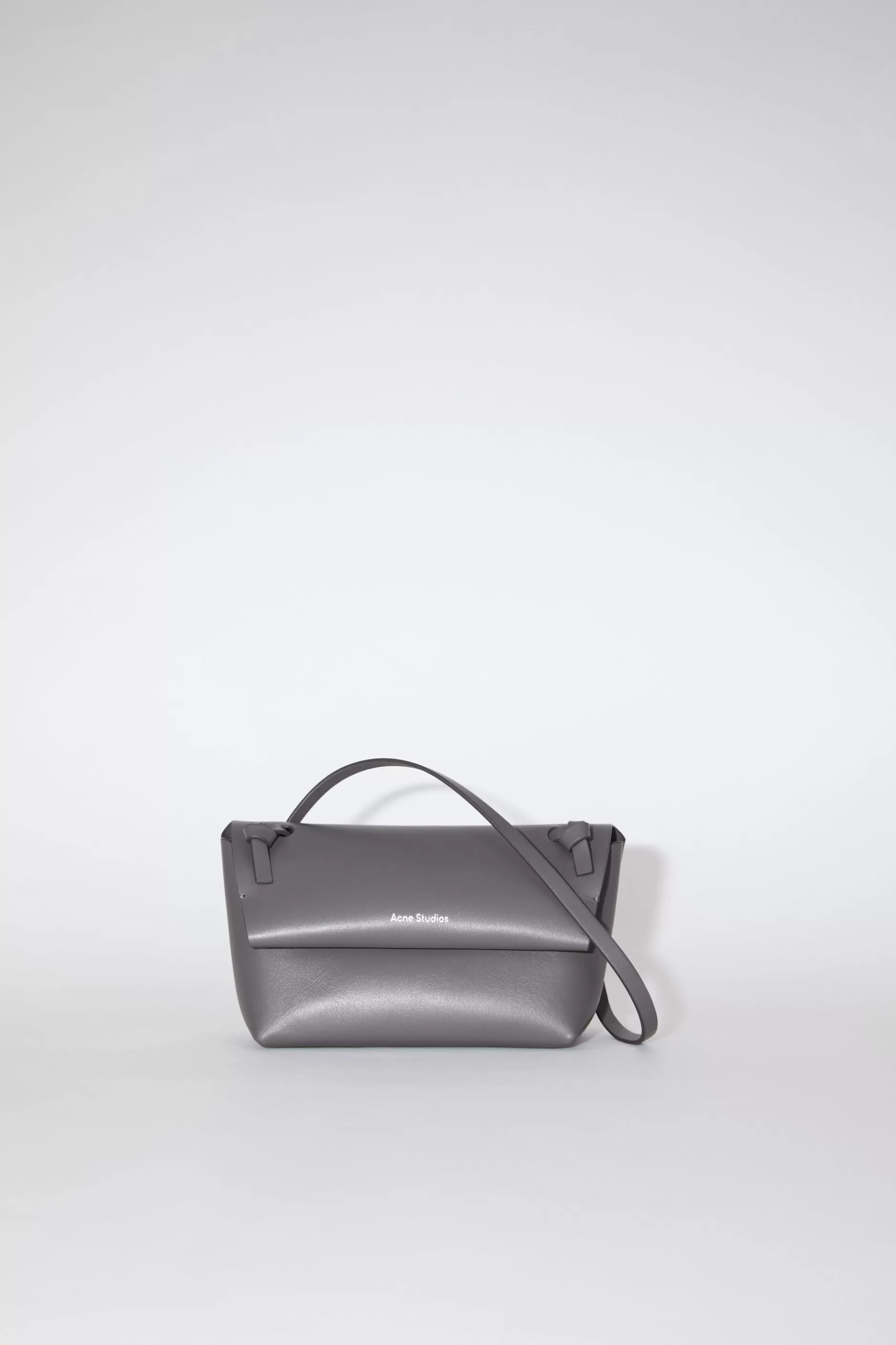 Acne Studios Mini-Schultertasche Dunkelgrau Flash Sale