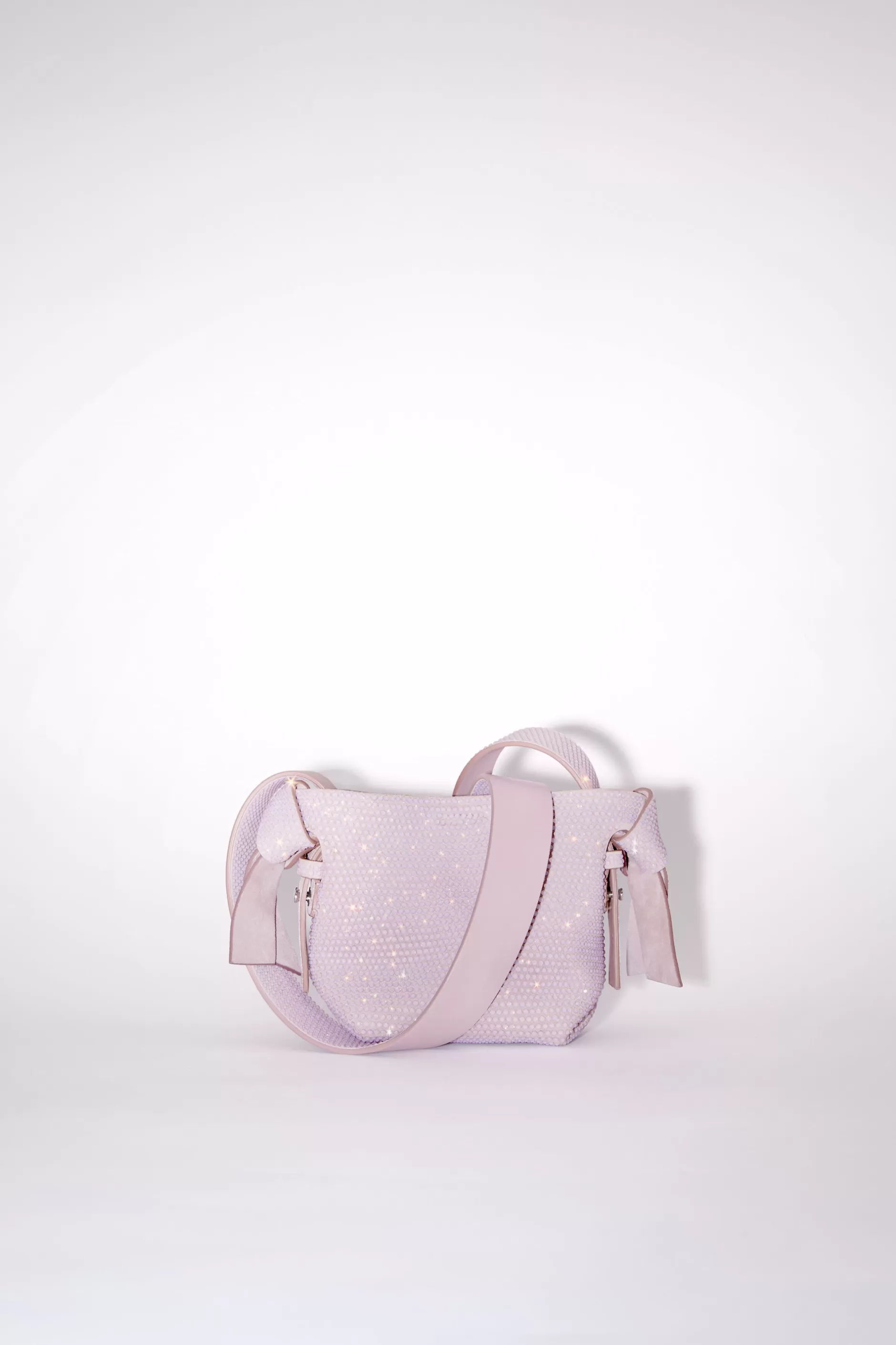 Acne Studios Musubi Micro Schultertasche Blassrosa Shop