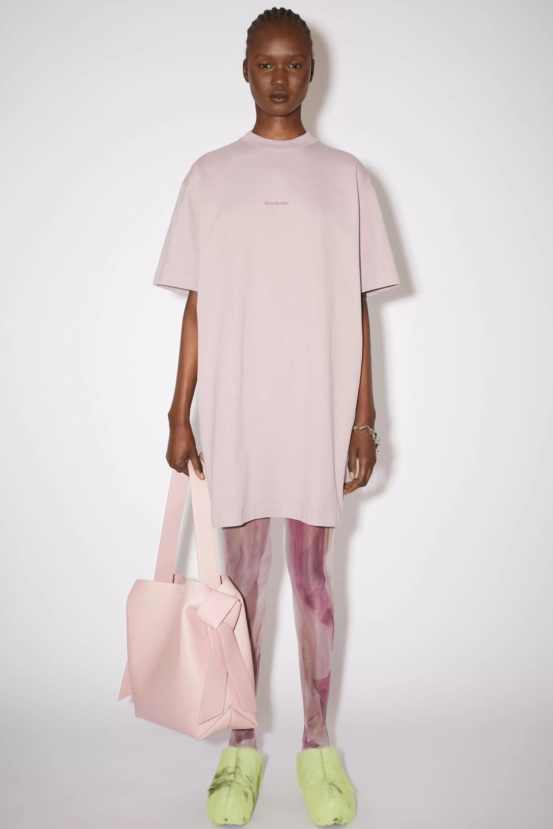 Acne Studios Musubi Midi Schultertasche Pudriges Rosa Best